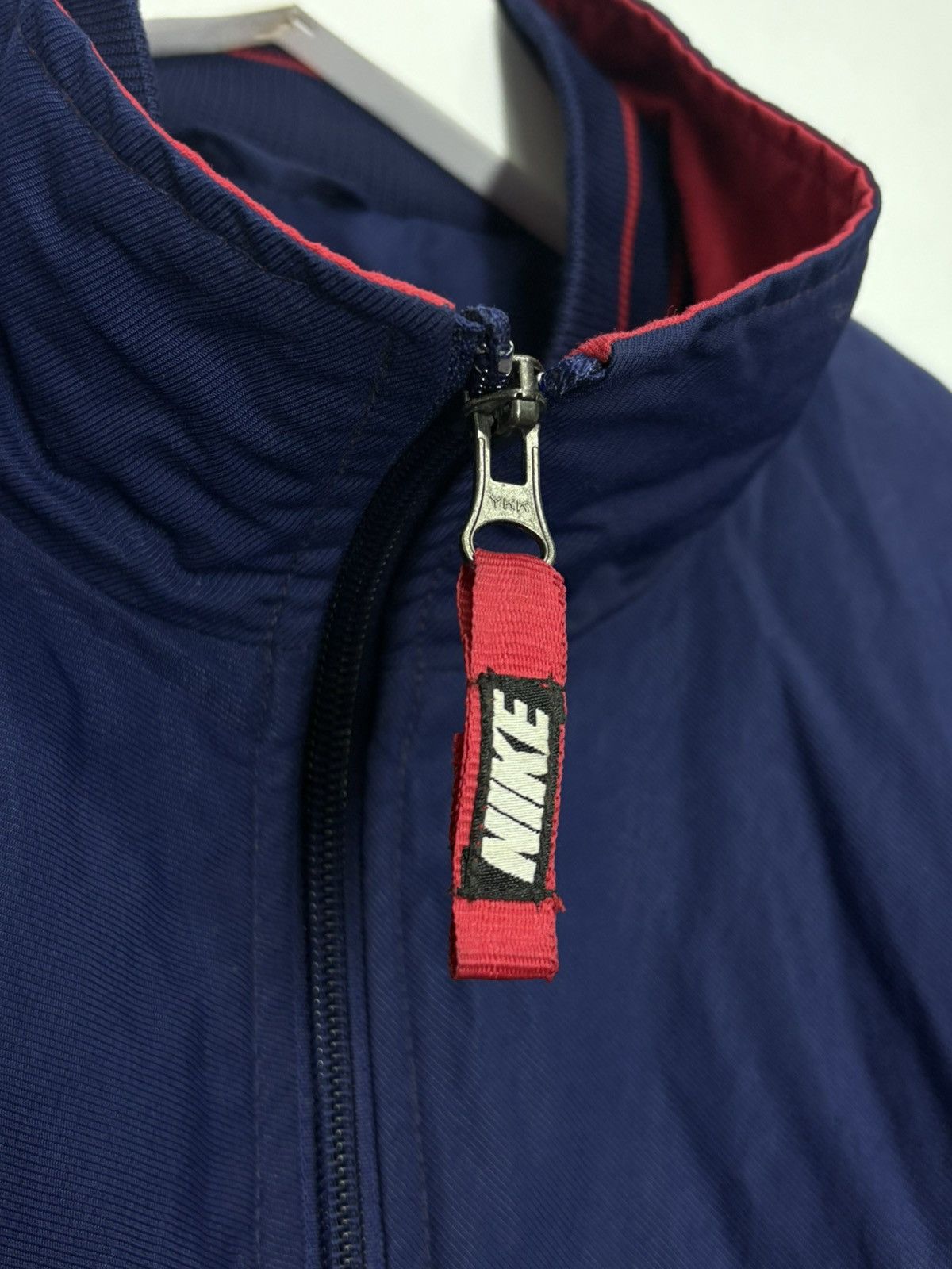 Nike Vintage 90s Nike England Rugby Union Retro Zip Jacket Size US XL / EU 56 / 4 - 19 Thumbnail