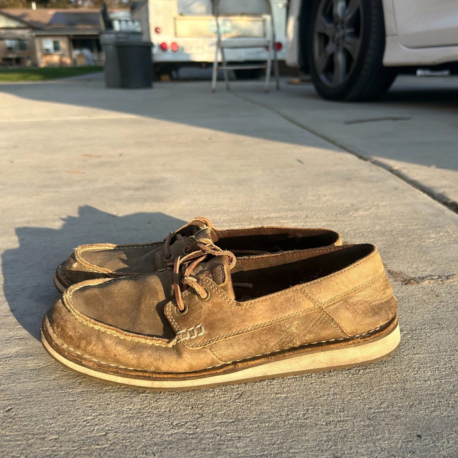 Ariat Ariat Cruiser Castaway Leather Shoes Loafers Boat Sandals Wo Size US 4 / IT 34 - 8 Thumbnail