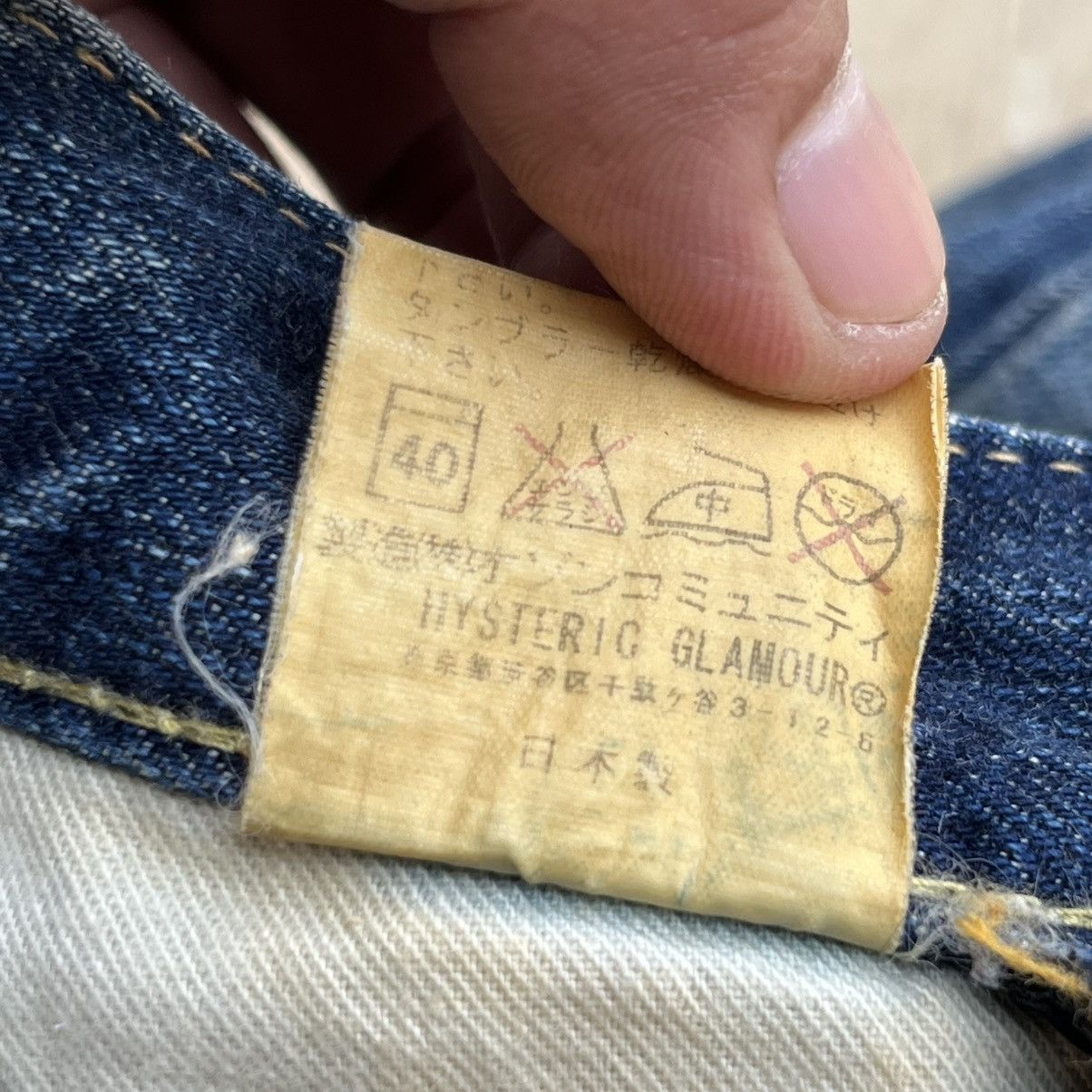 Hysteric Glamour HYSTERIC GLAMOUR VINTAGE DENIM DISTRESSED JAPANESE BRAND Size US 29 - 7 Thumbnail