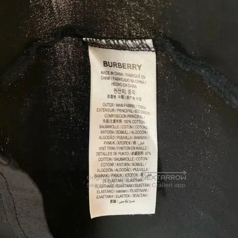 Burberry Burberry Black Cotton Men's T-Shirt. Size US XXL / EU 58 / 5 - 4 Thumbnail
