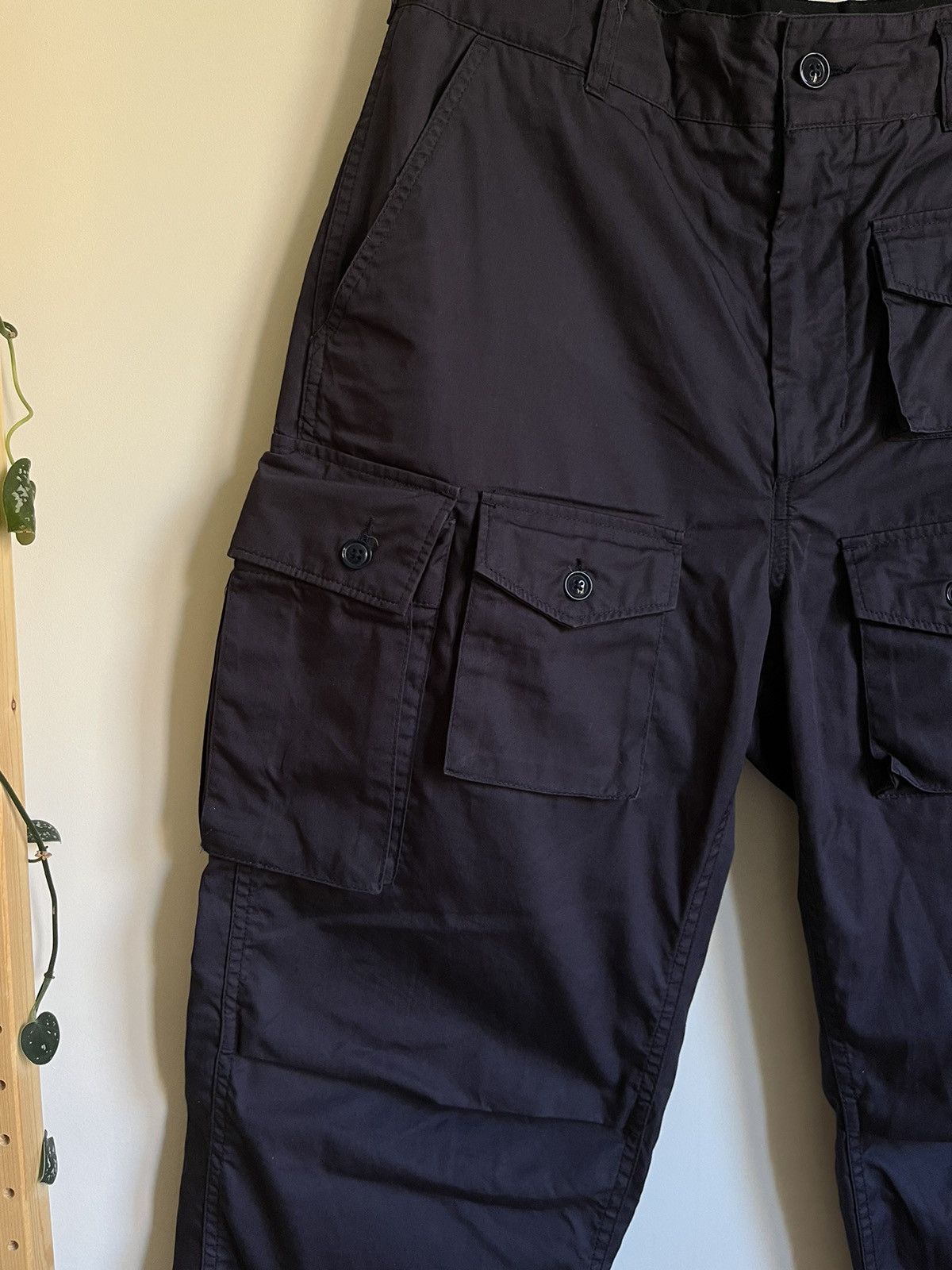 Engineered Garments Engineered Garments lightweight twill FA pant in Navy Size US 32 / EU 48 - 3 Thumbnail