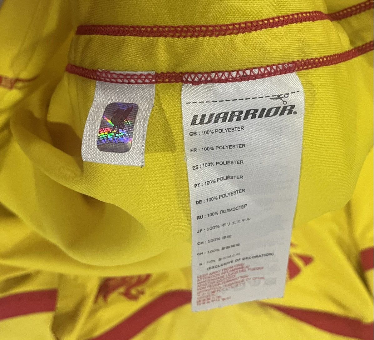 Warrior Warrior 2014/15 Liverpool FC Soccer Jersey Men’s Size Medium Size US M / EU 48-50 / 2 - 6 Thumbnail