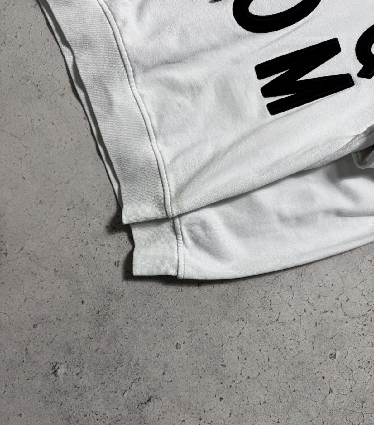 Alexander McQueen Alexander Mcqueen MCQ White Big Logo Hoodie Size S Size US S / EU 44-46 / 1 - 4 Thumbnail