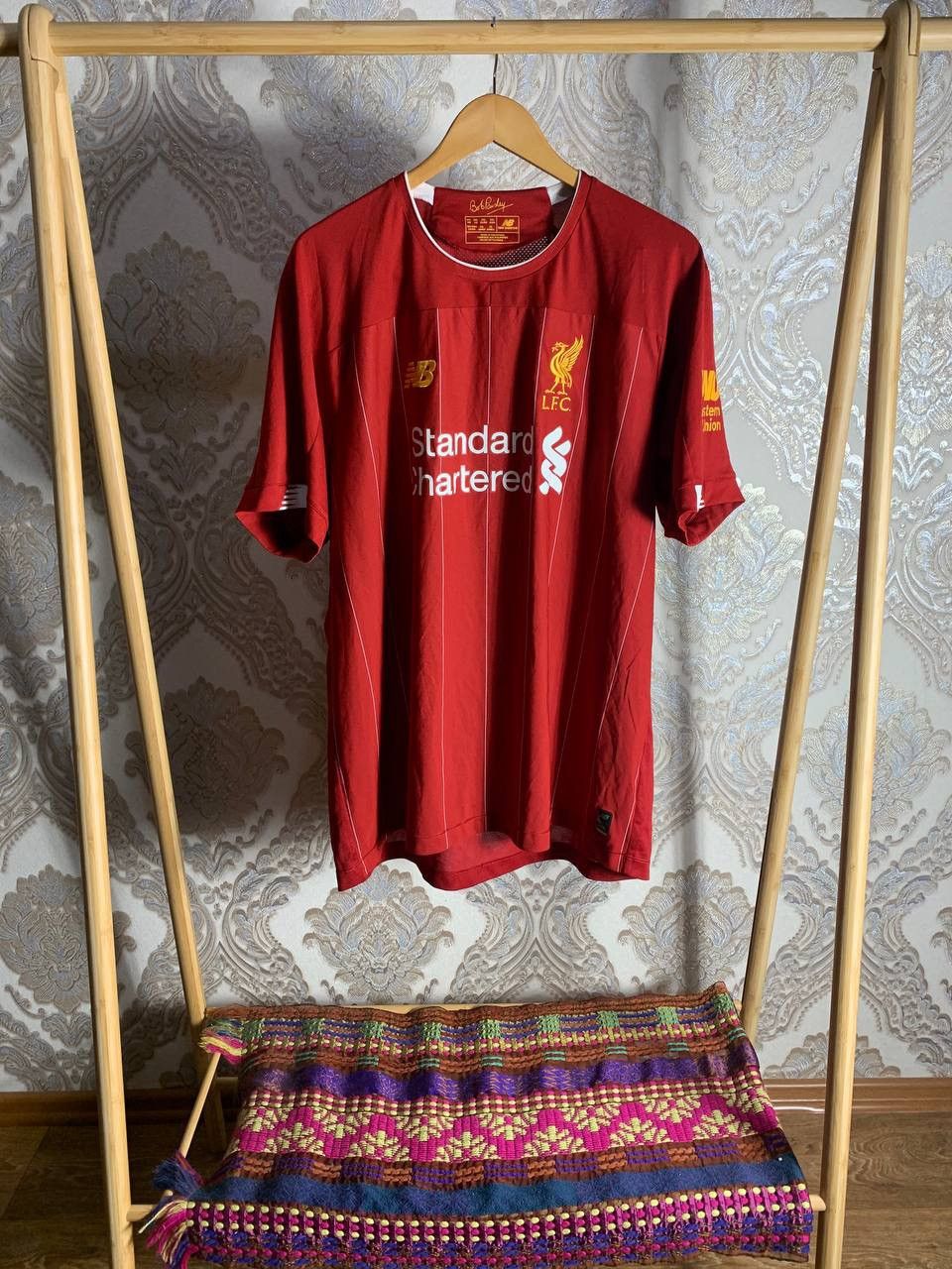New Balance VINTAGE NEW BALANCE FC LIVERPOOL ENGLAND SOCCER JERSEY Y2K Size US XXL / EU 58 / 5 - 2 Thumbnail