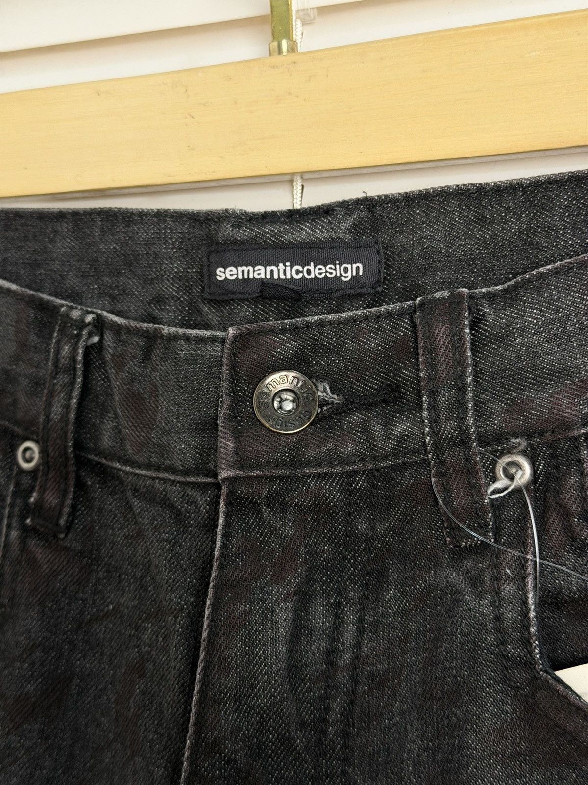 semanticdesign semantic design patterned denim pants Size US 30 / EU 46 - 6 Thumbnail