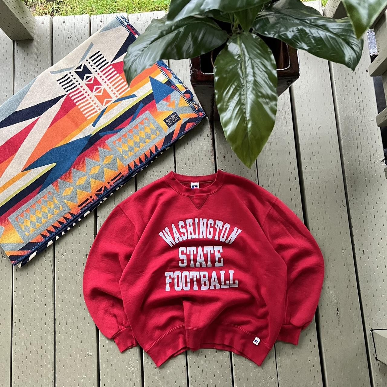 Russell Athletic × Vintage Vintage Washington State Cougars Crewneck Sweatshirt Size US L / EU 52-54 / 3 - 1 Thumbnail