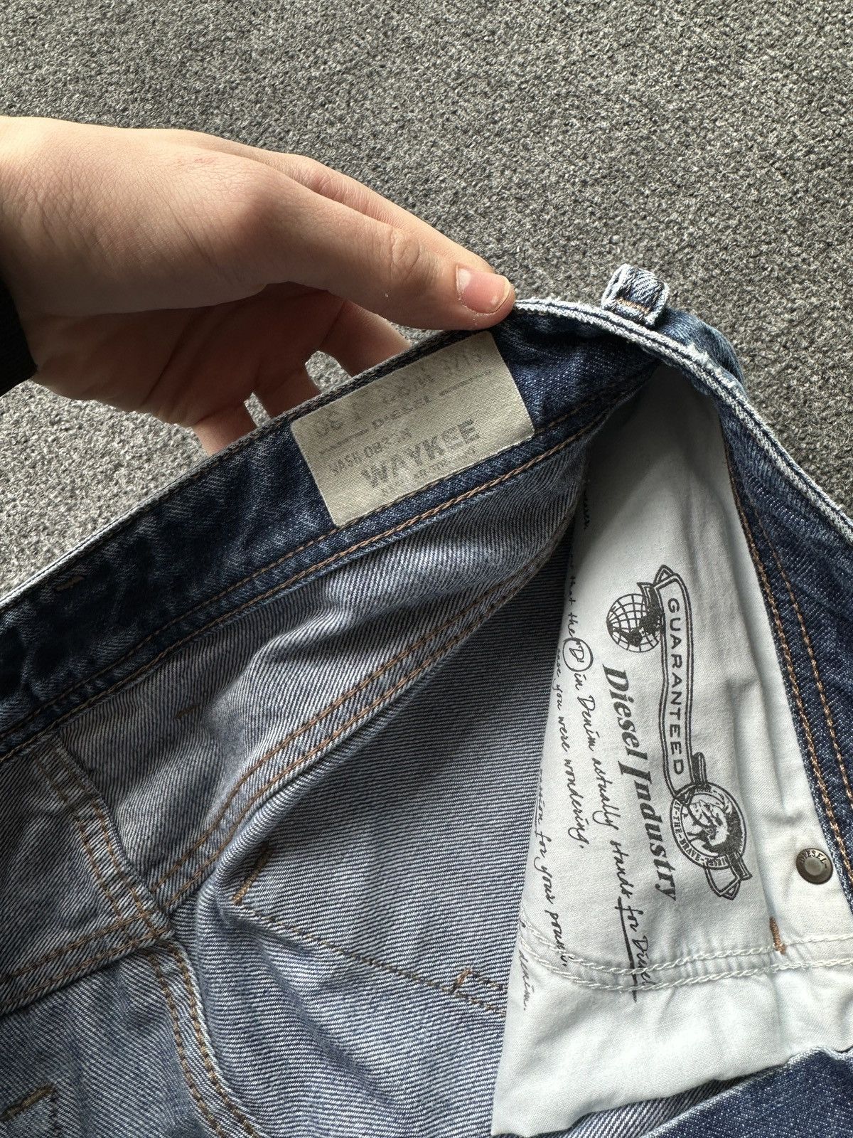 Diesel 🚨 RARE DIESEL MEN DENIM JEANS AVANT GARDE IFSIXWASNINE Y2K Size US 32 / EU 48 - 9 Thumbnail