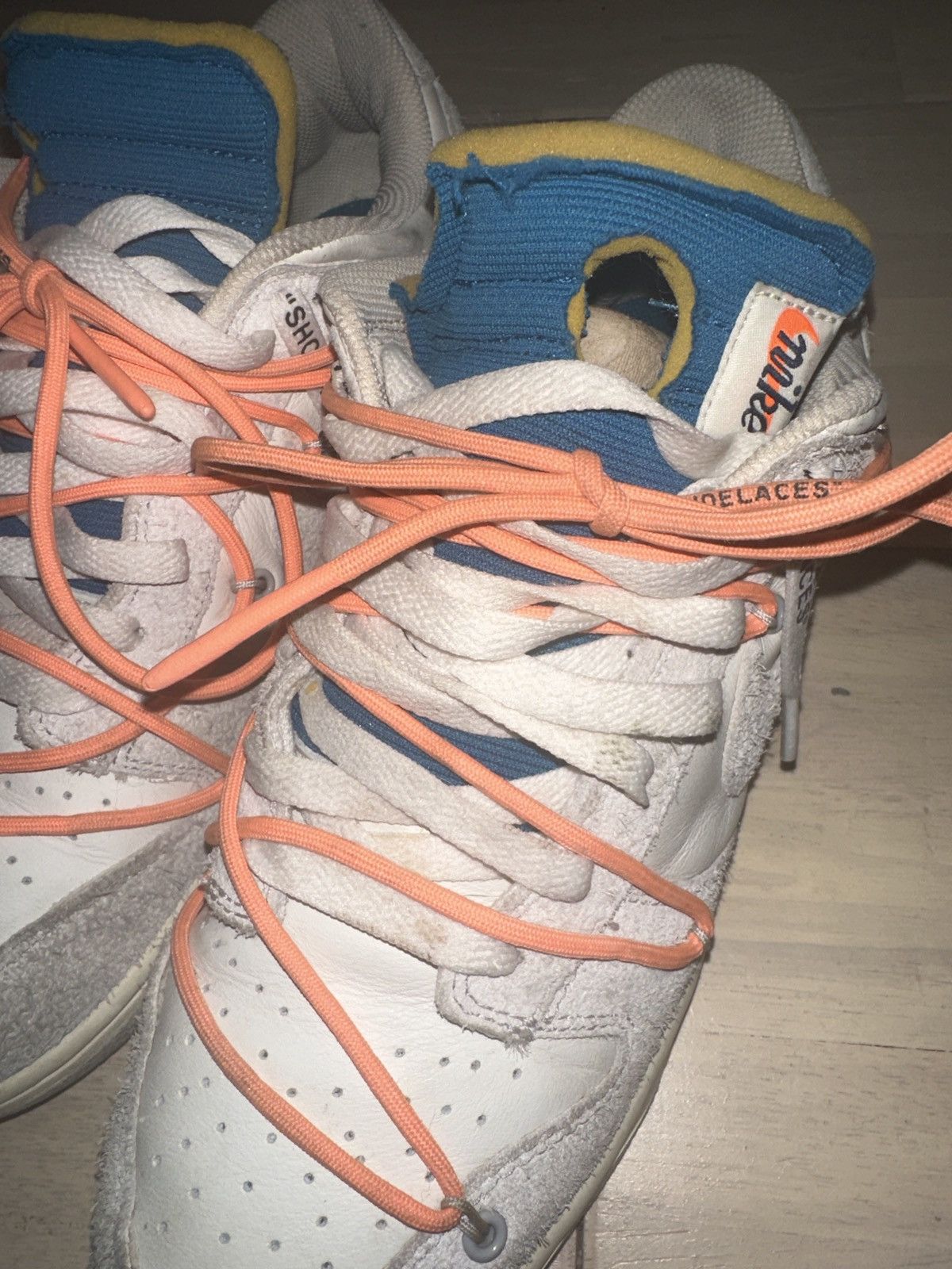 Nike Nike dunks and Offwhite lot 19 Size US 10 / EU 43 - 15 Thumbnail