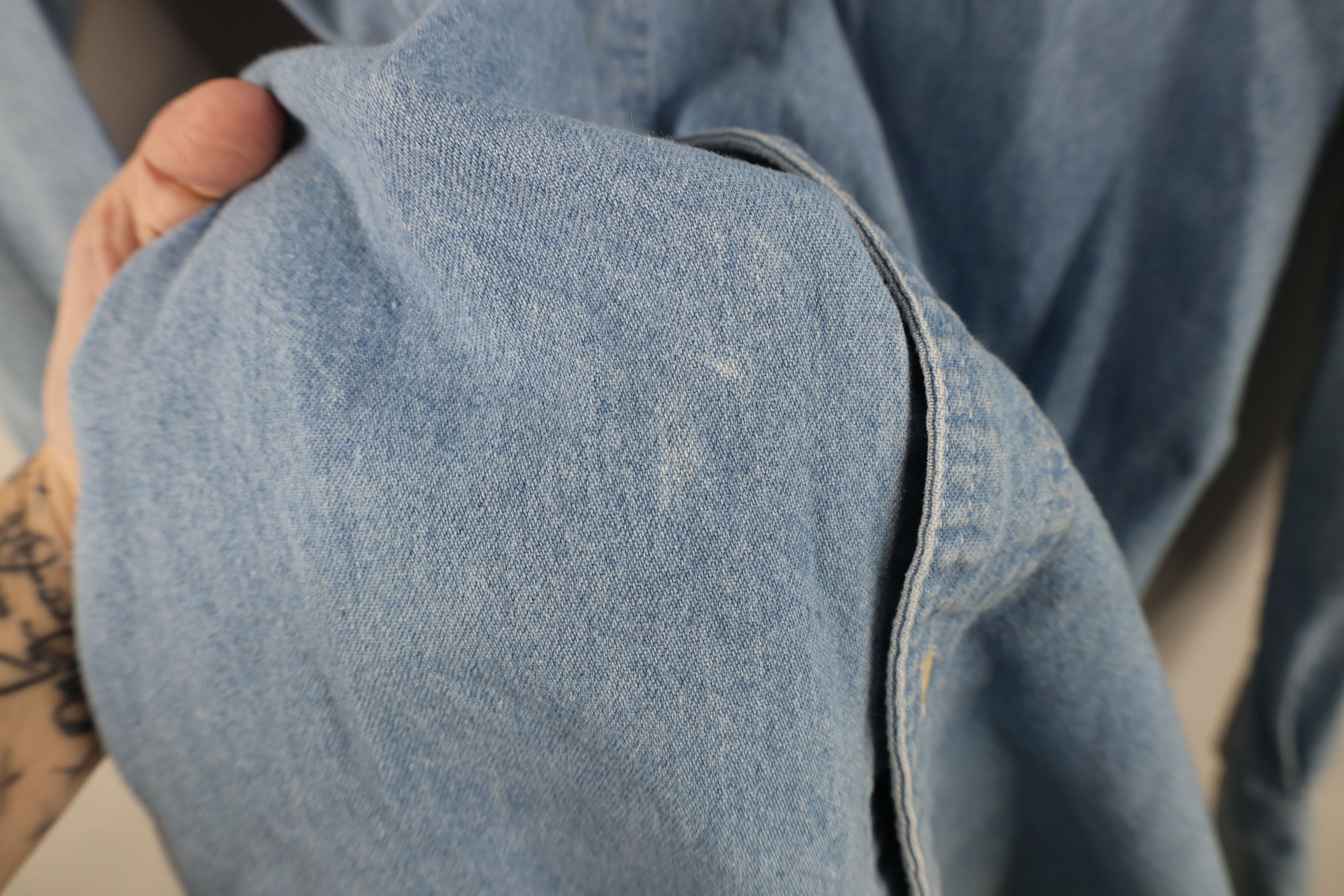 Vintage Vintage 90s Planet Hollywood Vegas Denim Button Down Shirt Size US XL / EU 56 / 4 - 8 Thumbnail