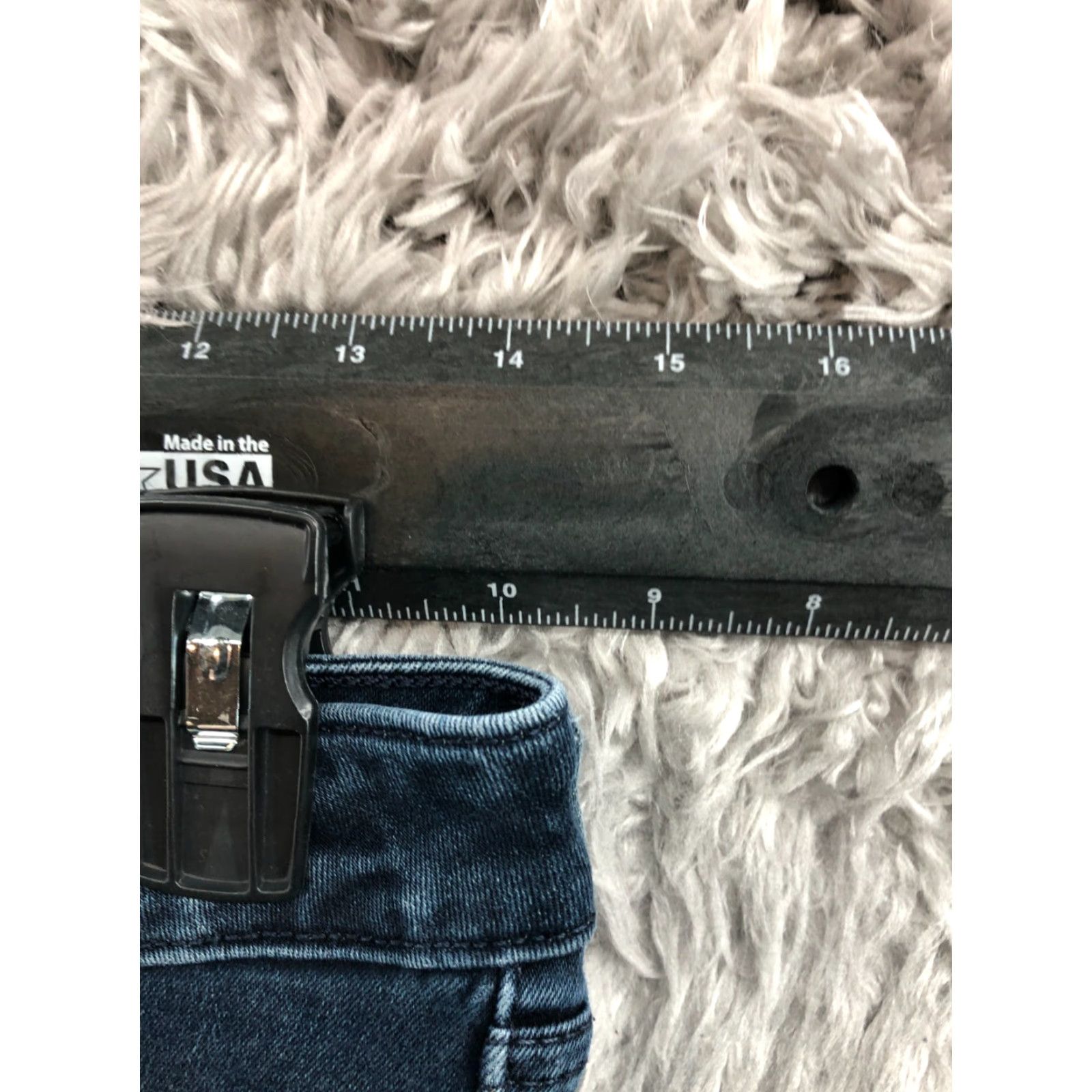 Levi's Levi's 711 Skinny Jeans Womens Size 27 Dark Wash Blue Flaw - 5-Pocket Denim Regular Rise Low Inseam 30" Size 27" / US 4 / IT 40 - 2 Thumbnail