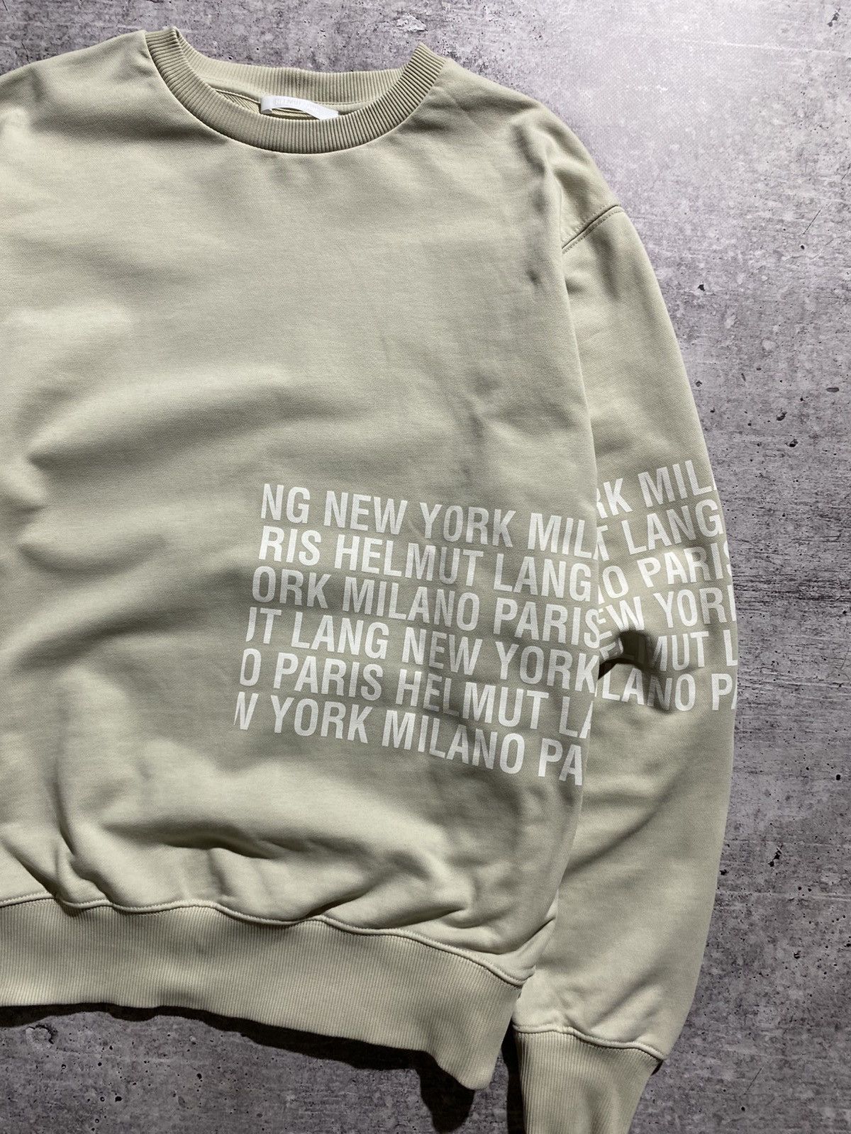 Helmut Lang Helmut Lang monogram sweatshirt Size US M / EU 48-50 / 2 - 2 Thumbnail