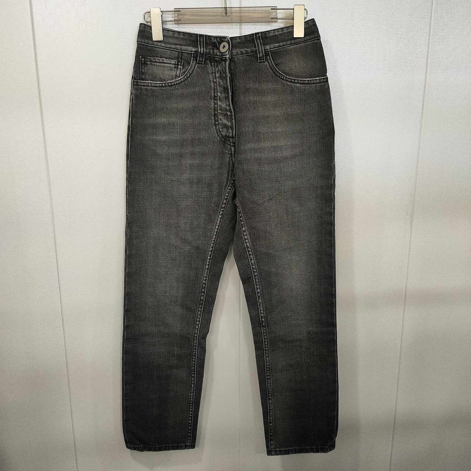Prada Prada Logo Patch Straight Leg Jeans Size 26 Size US 26 / EU 42 - 1 Thumbnail