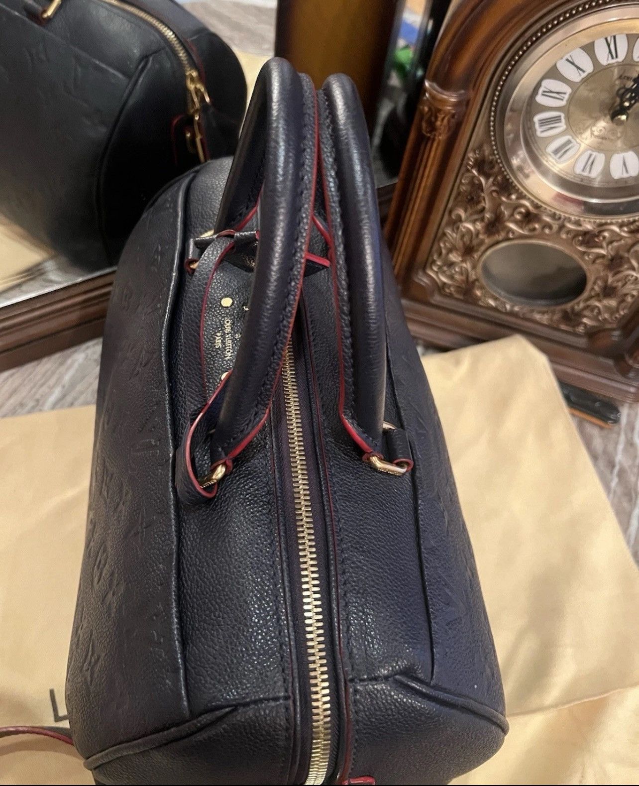 Louis Vuitton Louis Vuitton Speedy Bandouliere Empreinte Leather 30 Size ONE SIZE - 8 Thumbnail