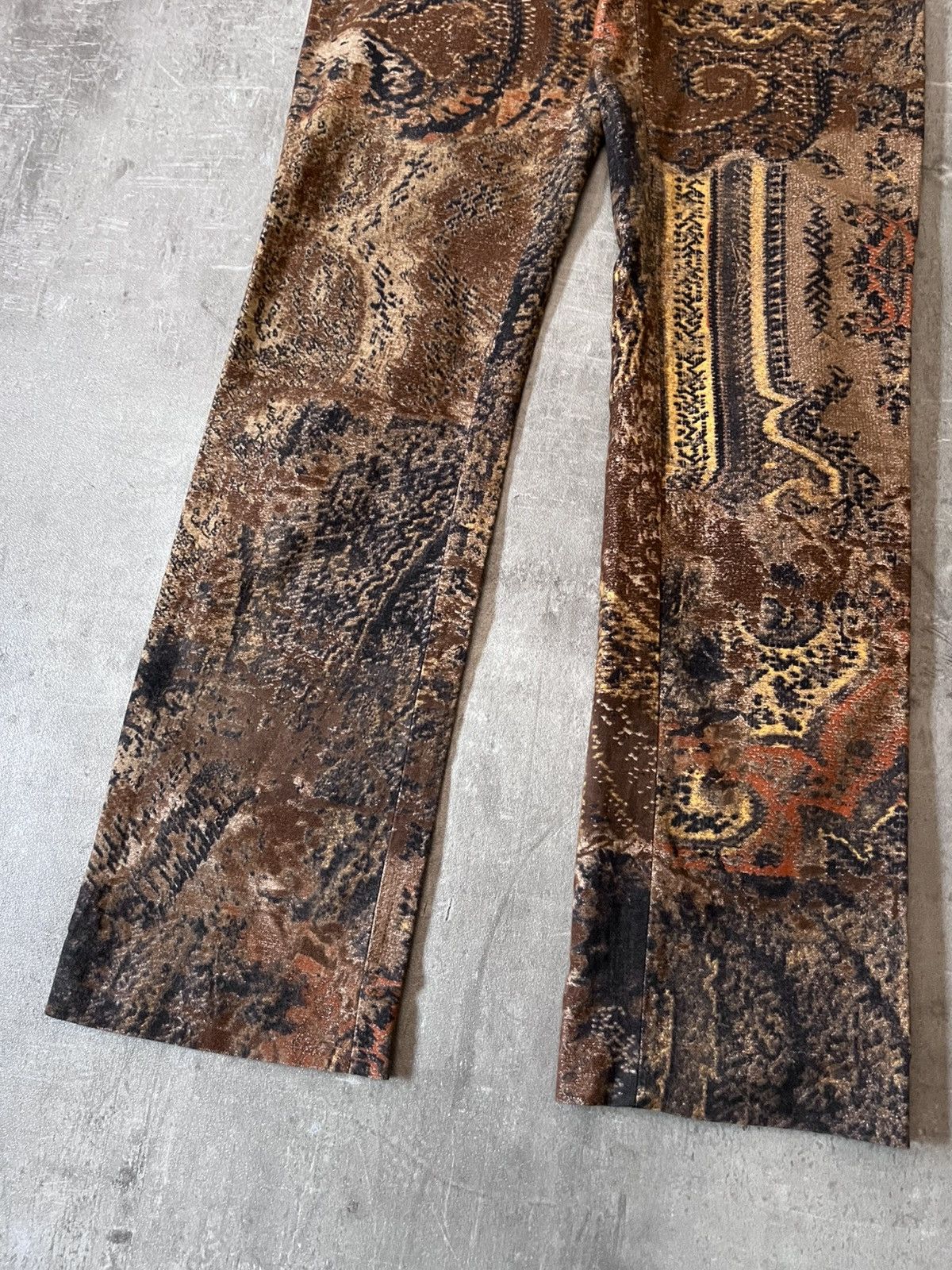 Roberto Cavalli Roberto Cavalli velvet pants 2000s Size 28" / US 6 / IT 42 - 2 Thumbnail