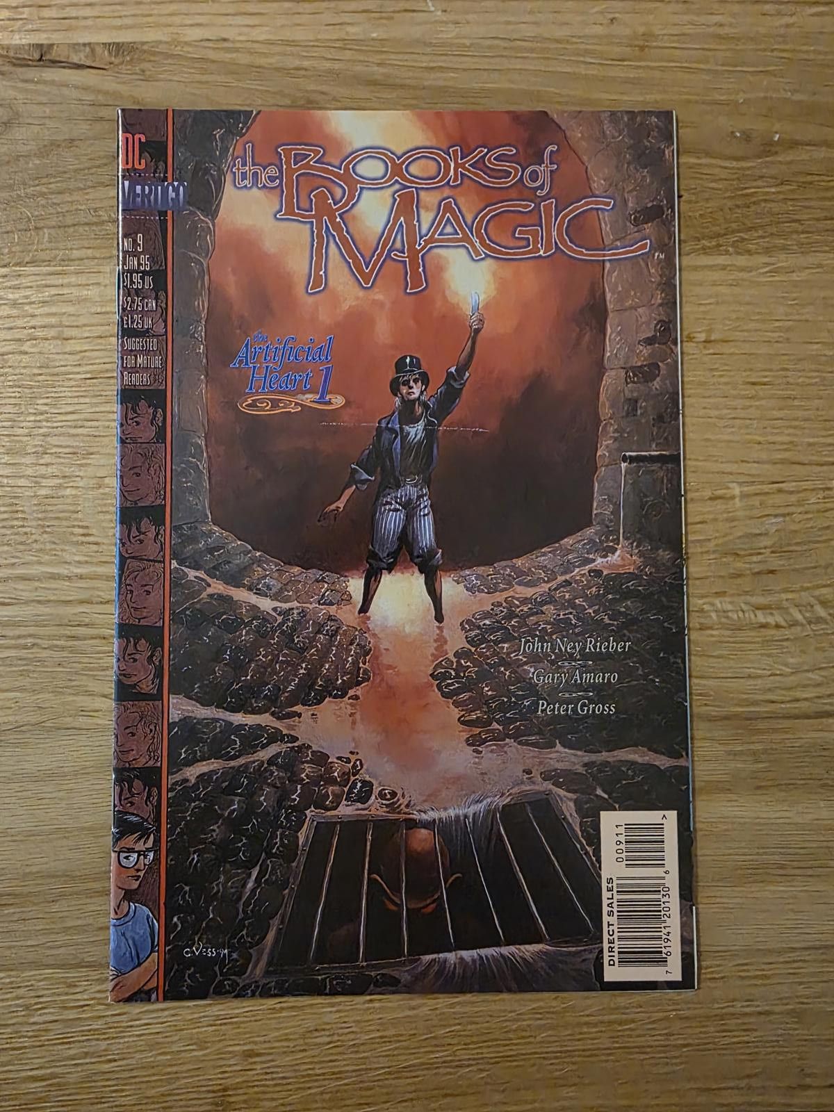 DC Comics The Books of Magic Comic Book Issue 9 C Size ONE SIZE - 1 Thumbnail