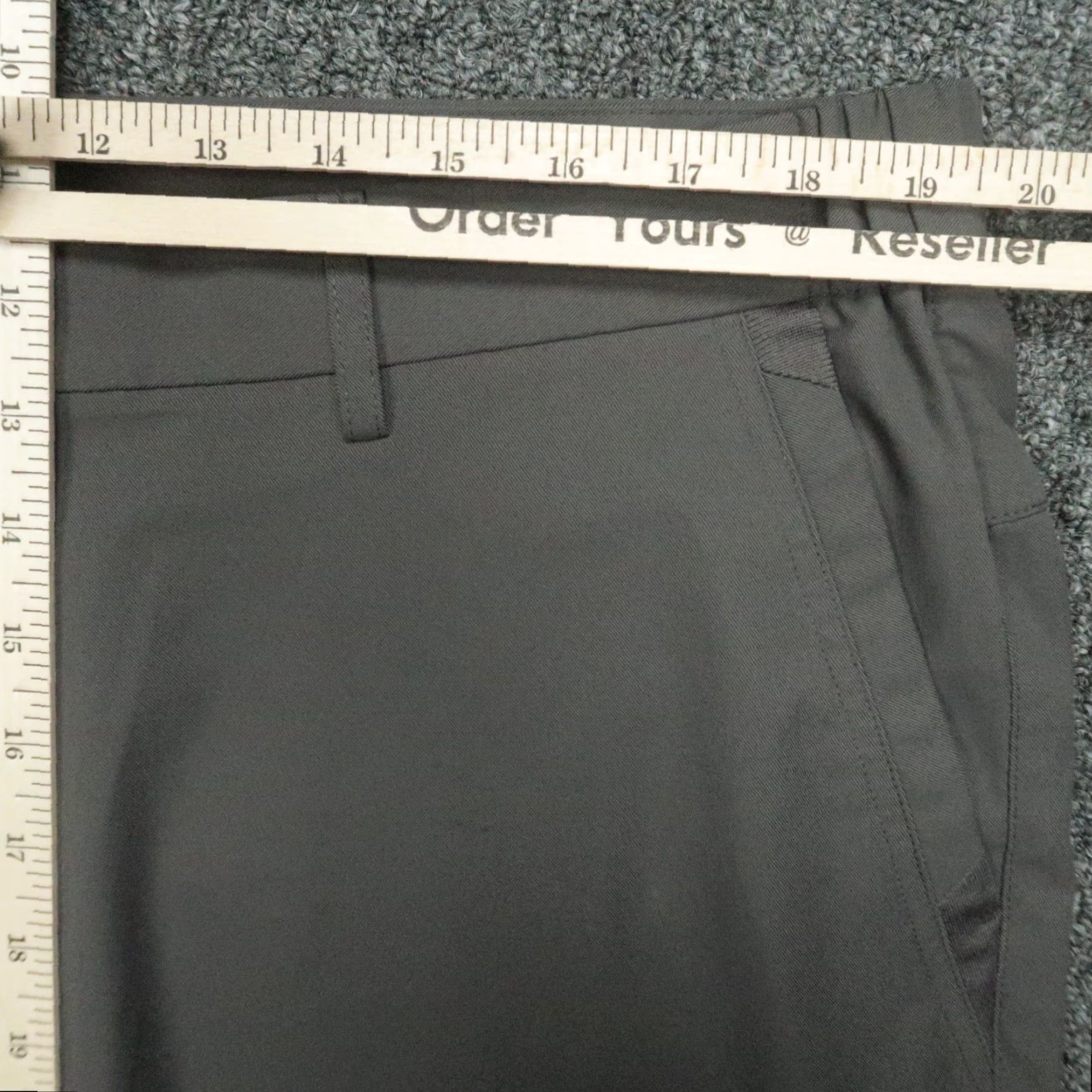 Vintage Jack Archer Pants Mens 40x36 Charcoal Gray Jetsetter Chino Performance Trouser Size US 40 / EU 56 - 7 Thumbnail