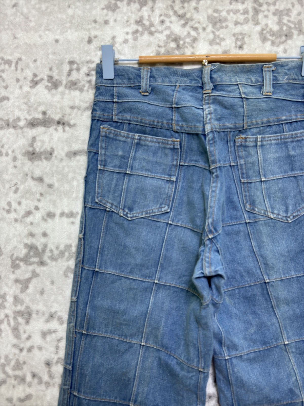 Hysteric Glamour Vintage Brittania Sportswear Reconstructed Flare Wide Leg Size US 28 / EU 44 - 11 Thumbnail