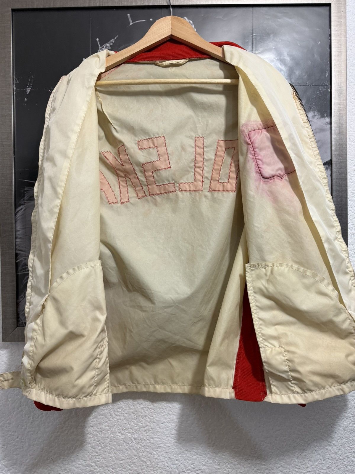 USA Olympics POLSKA OLYMPIC GAMES TRACK JACKET VINTAGE 1950’s Size US L / EU 52-54 / 3 - 10 Thumbnail