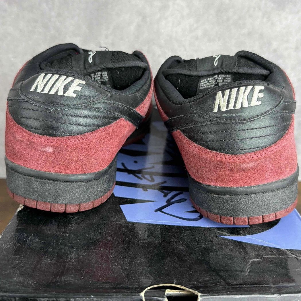 Nike Nike SB Dunk Low Pro Milli Vanilli 304292-602 Red Black Mens Size US 11.5 / EU 44-45 - 6 Thumbnail
