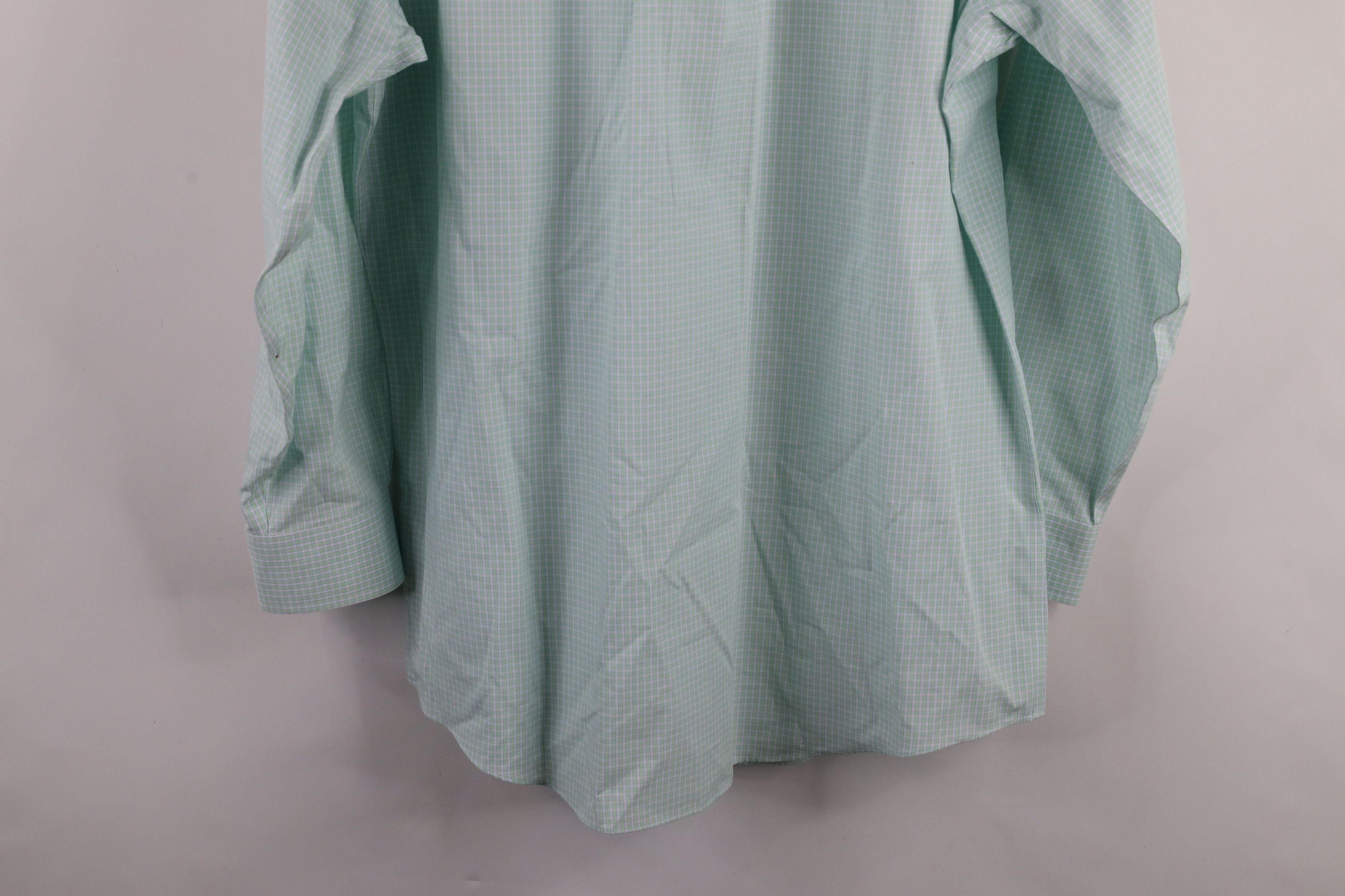 Brooks Brothers × Vintage Vintage 90s Brooks Brothers Regent Button Shirt Plaid Green Size US M / EU 48-50 / 2 - 11 Thumbnail