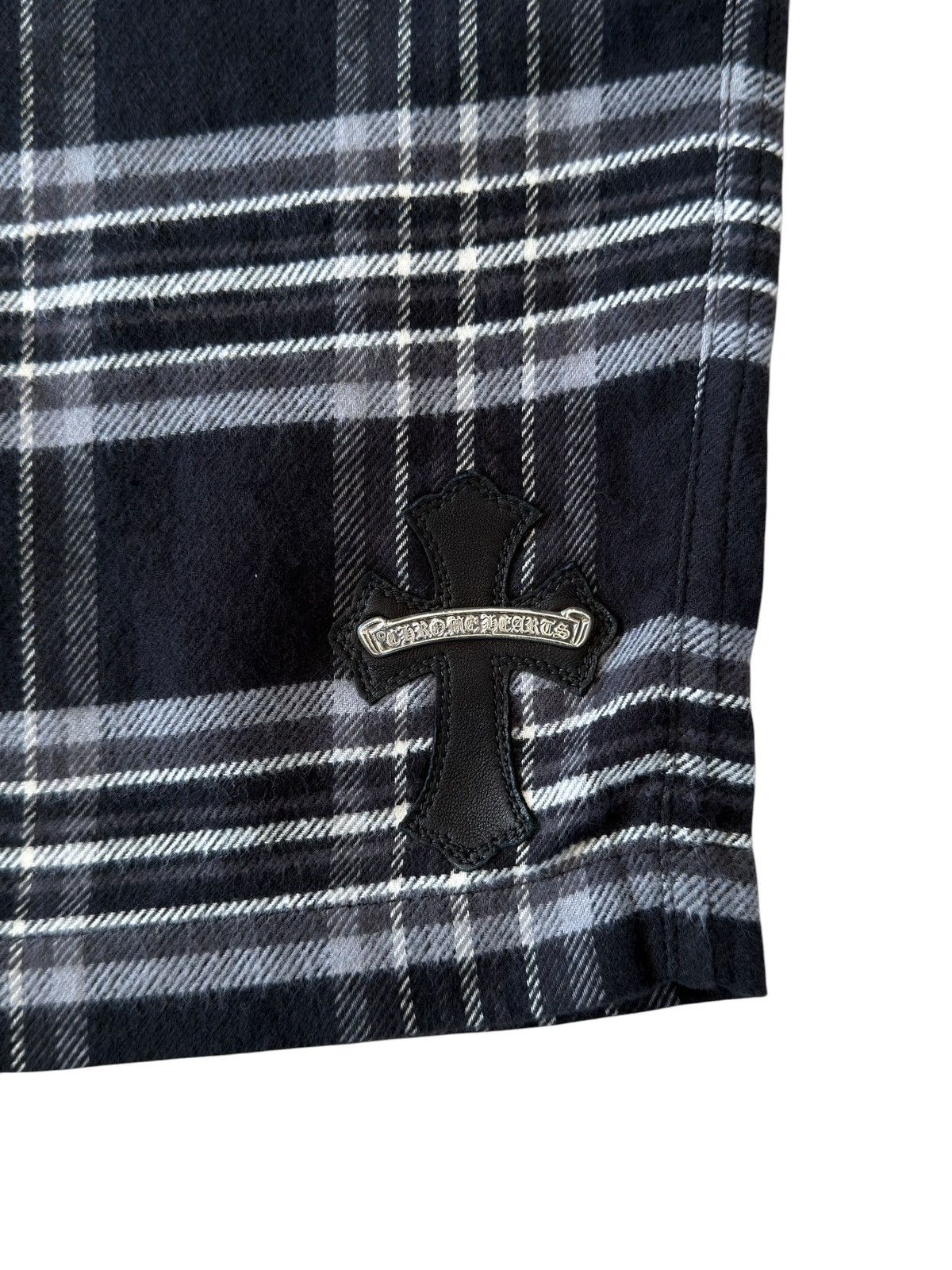 Chrome Hearts Chrome Hearts ‘After School’ Plaid Flannel Long Shorts Size US 38 / EU 54 - 5 Thumbnail