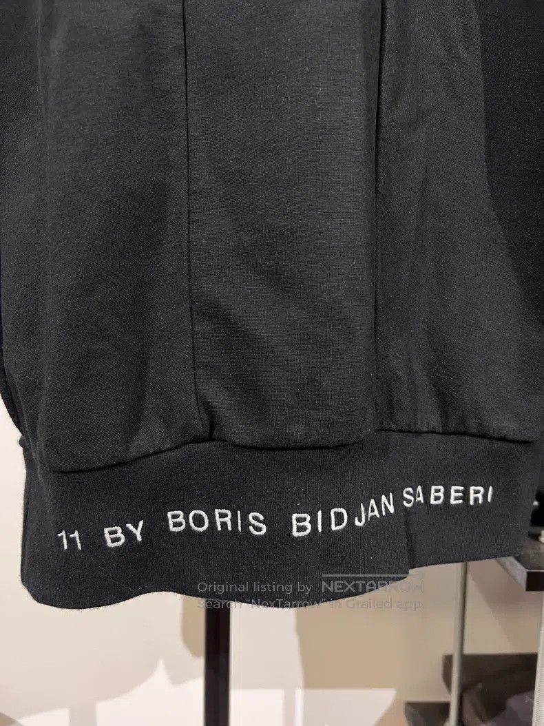 Boris Bidjan Saberi Boris Bidjan Saberi embroidered long sleeve hoodie| Size US M / EU 48-50 / 2 - 4 Thumbnail