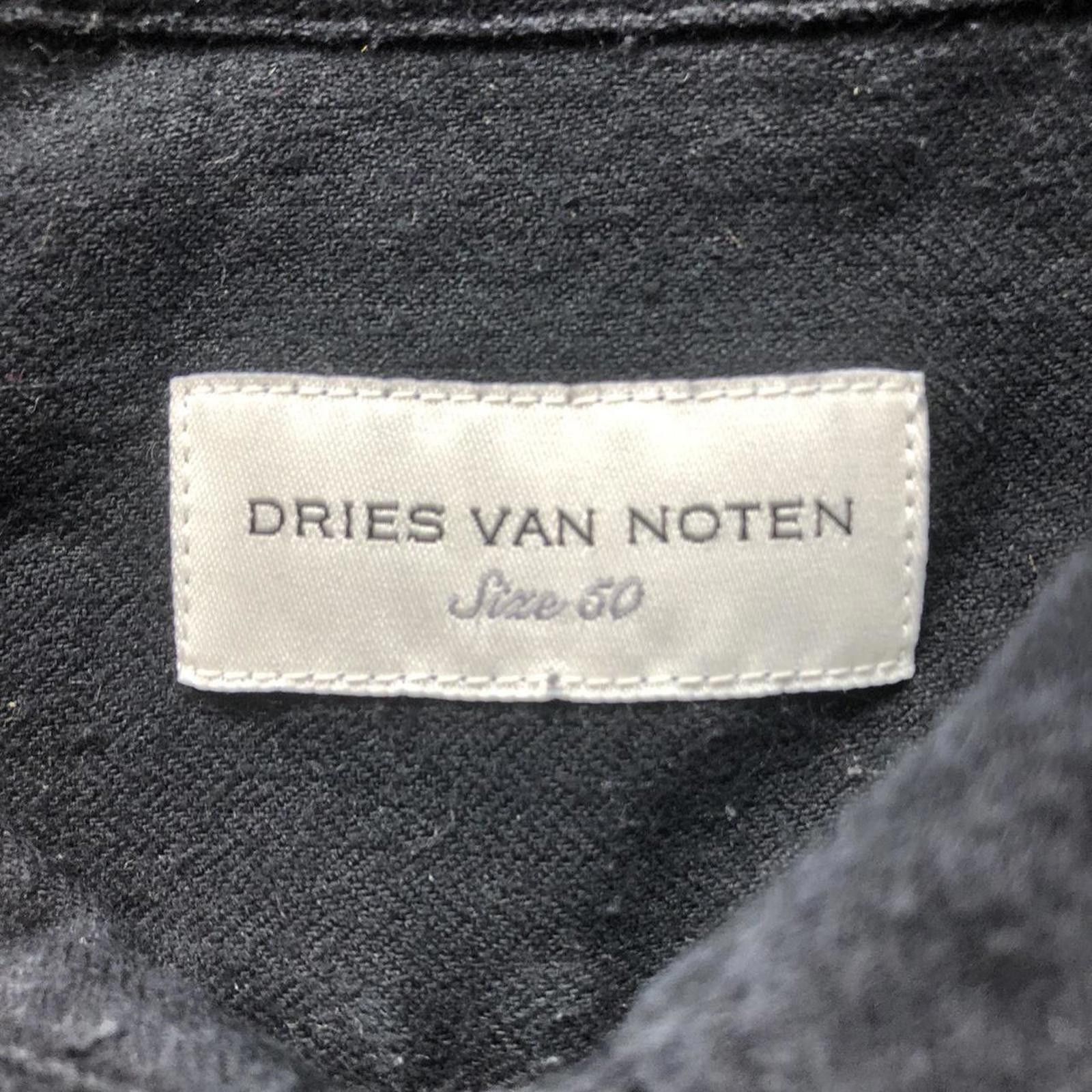 Dries Van Noten Dries Van Noten Thick Cotton Shirt Size US M / EU 48-50 / 2 - 3 Thumbnail