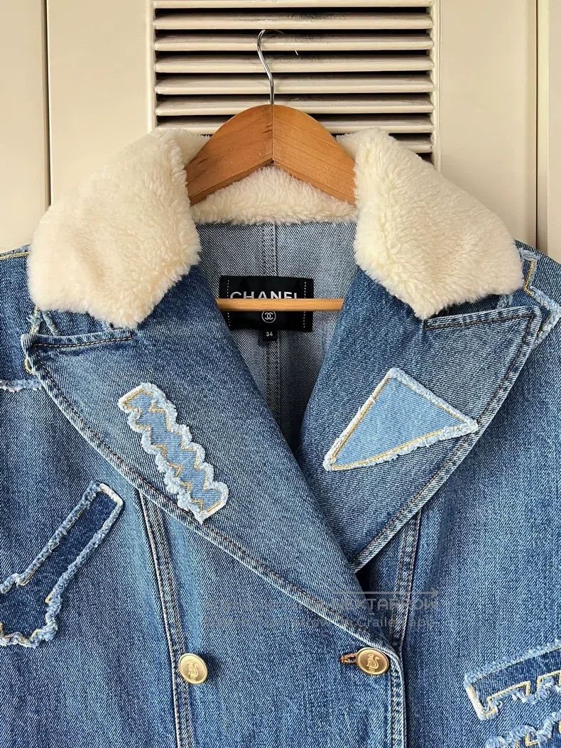 Chanel Chanel Denim jacket Size XXS / US 00 / IT 34 - 3 Thumbnail