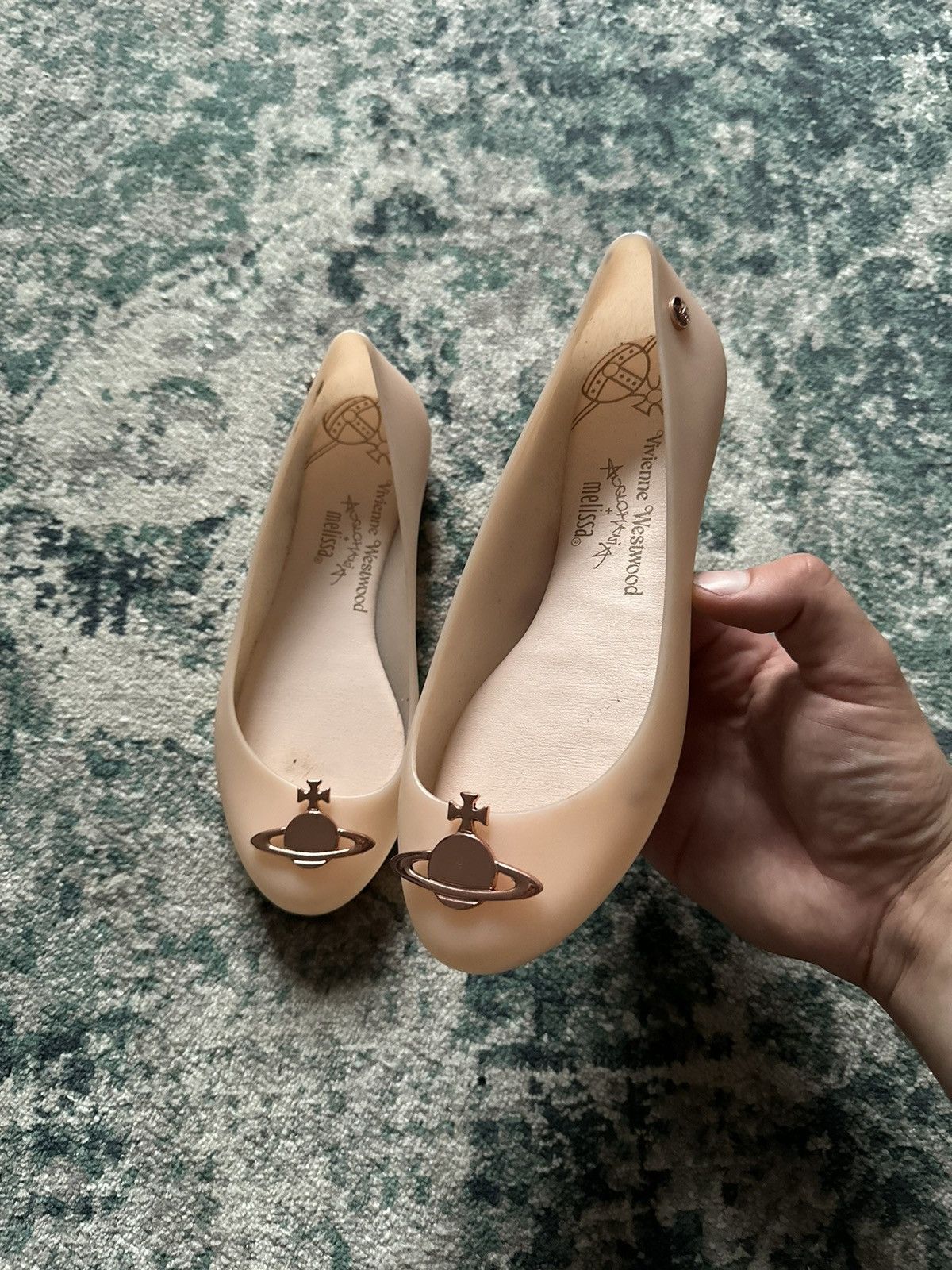 Vivienne Westwood VINTAGE VIVIENNE WESTWOOD BIG LOGO FLATS US5 Size US 6 / IT 36 - 3 Thumbnail