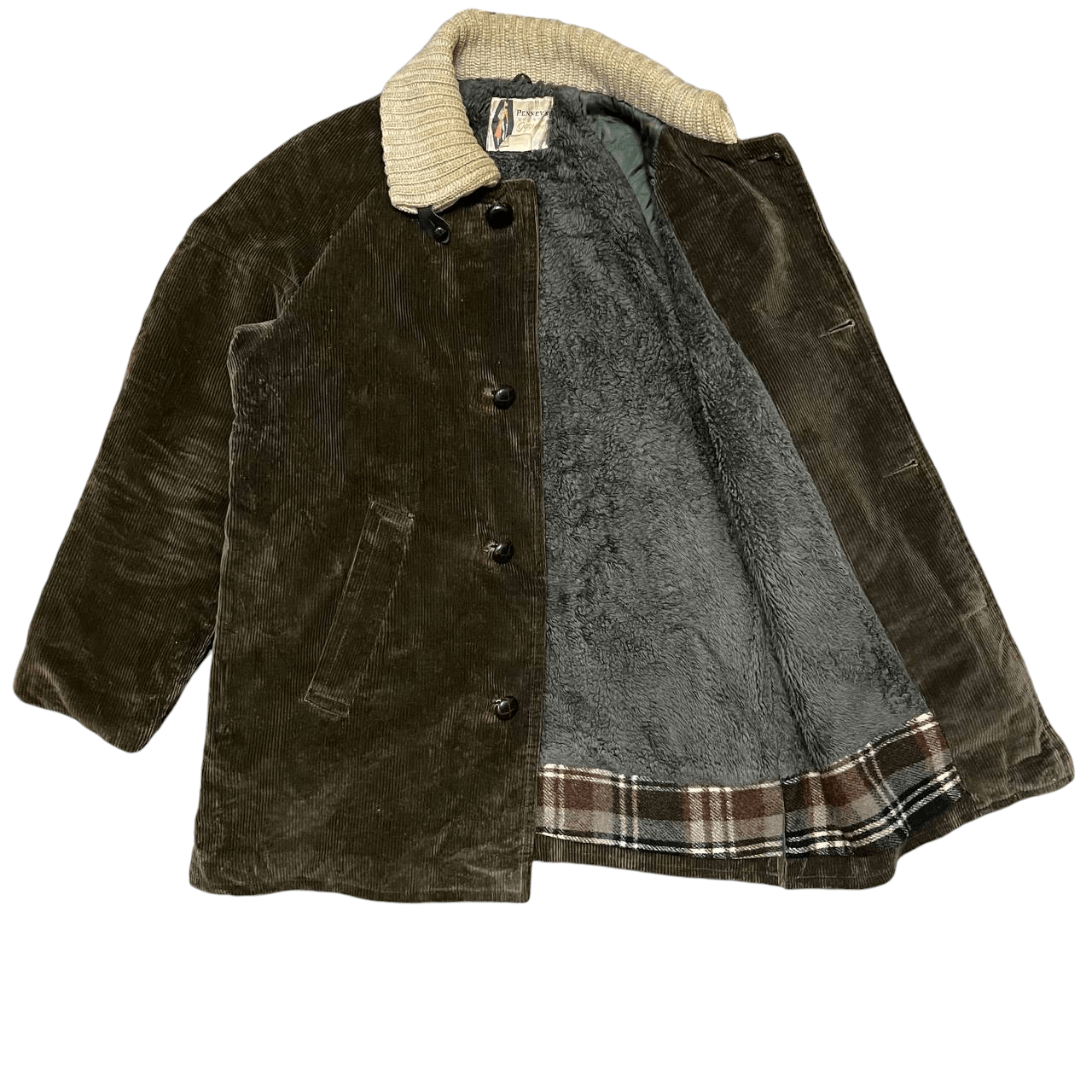 JCPenney True Vintage 50's Penney's Sports Corduroy Outerwear Coat Size US L / EU 52-54 / 3 - 1 Thumbnail