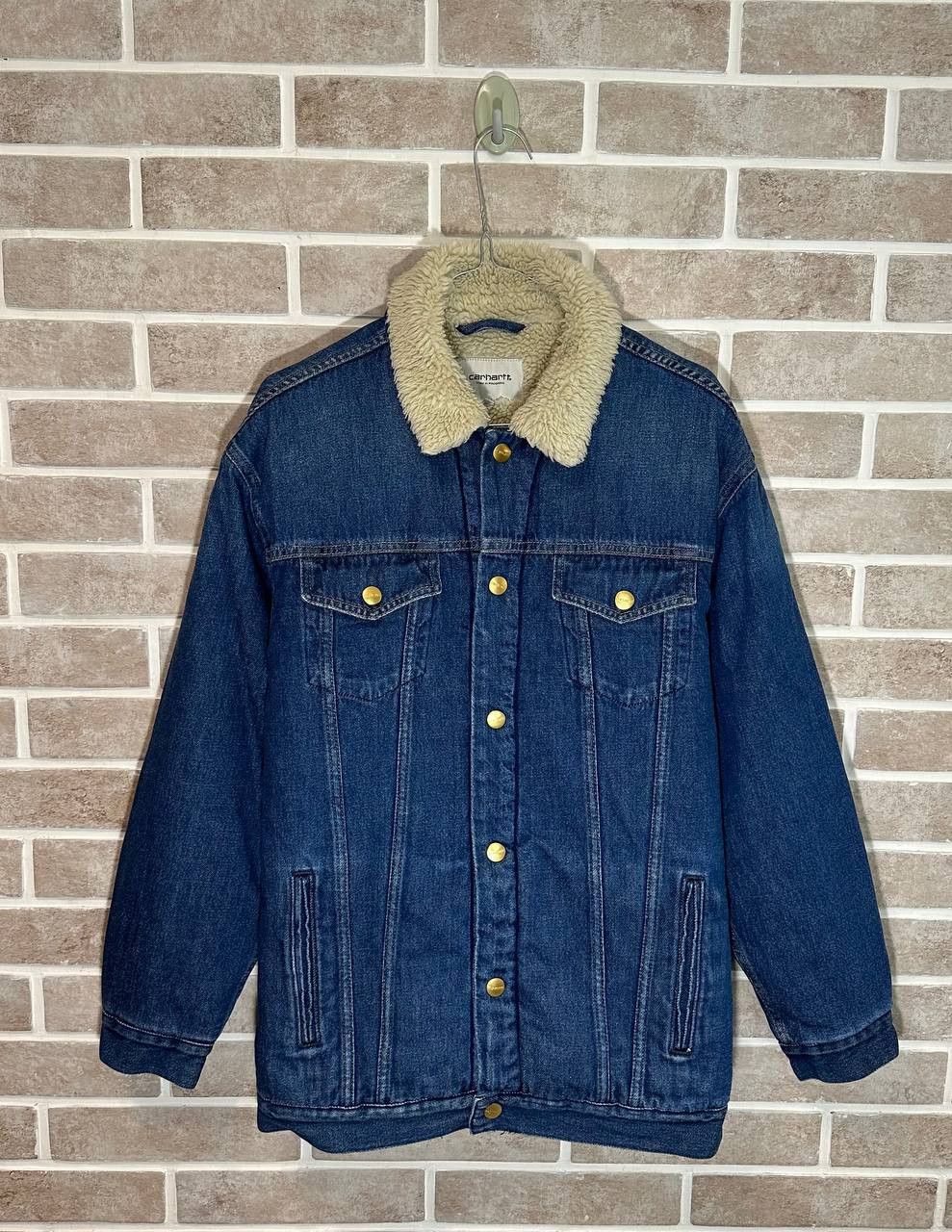 Carhartt women's WIP W Trucker denim Jacket Lined cozy
