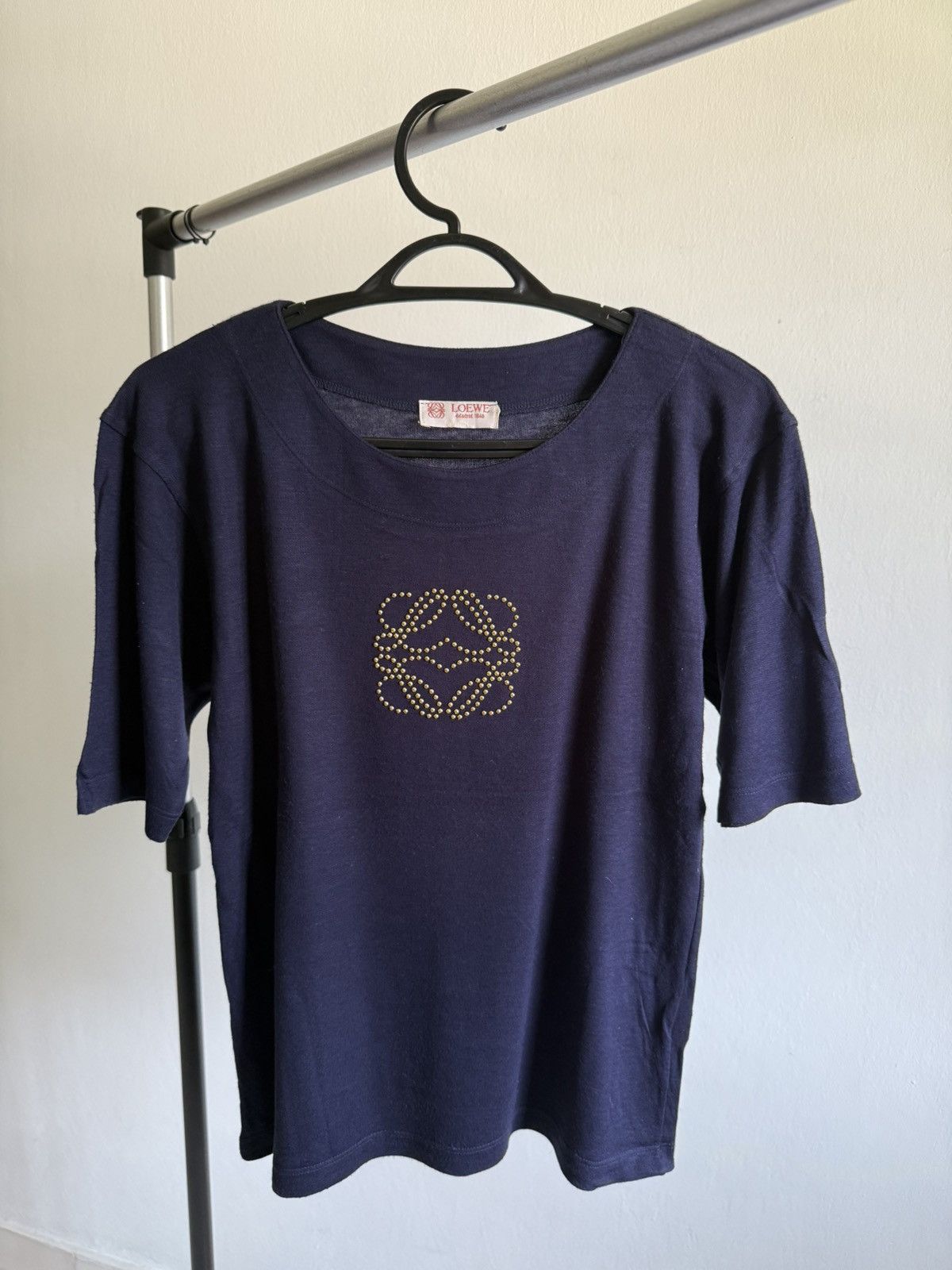 Loewe Vintage Loewe madrid 1846 anagram shirt Size M / US 6-8 / IT 42-44 - 1 Thumbnail