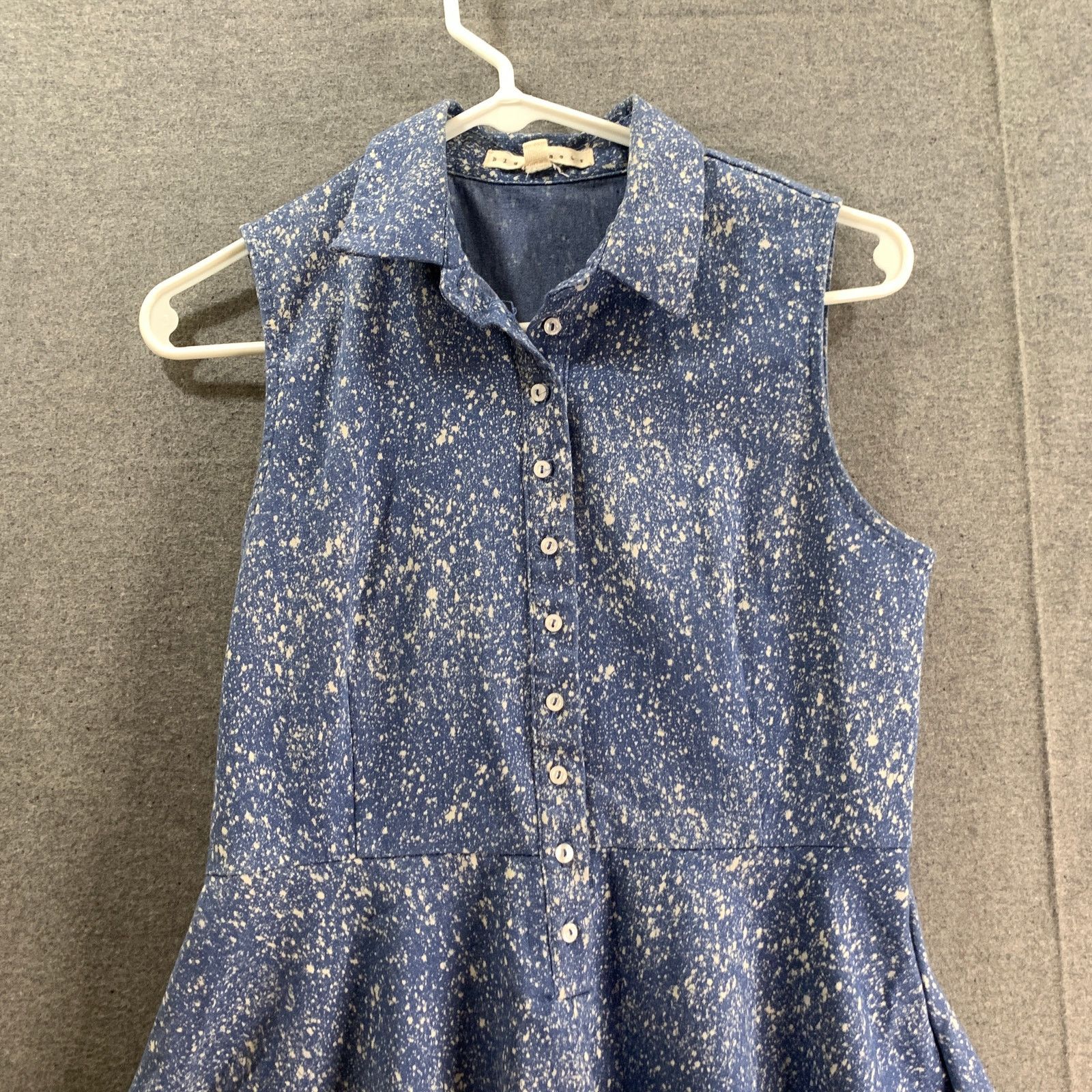Other Blue Dress Women Size Small Mini Dress Sleeveless Size S / US 4 / IT 40 - 5 Thumbnail