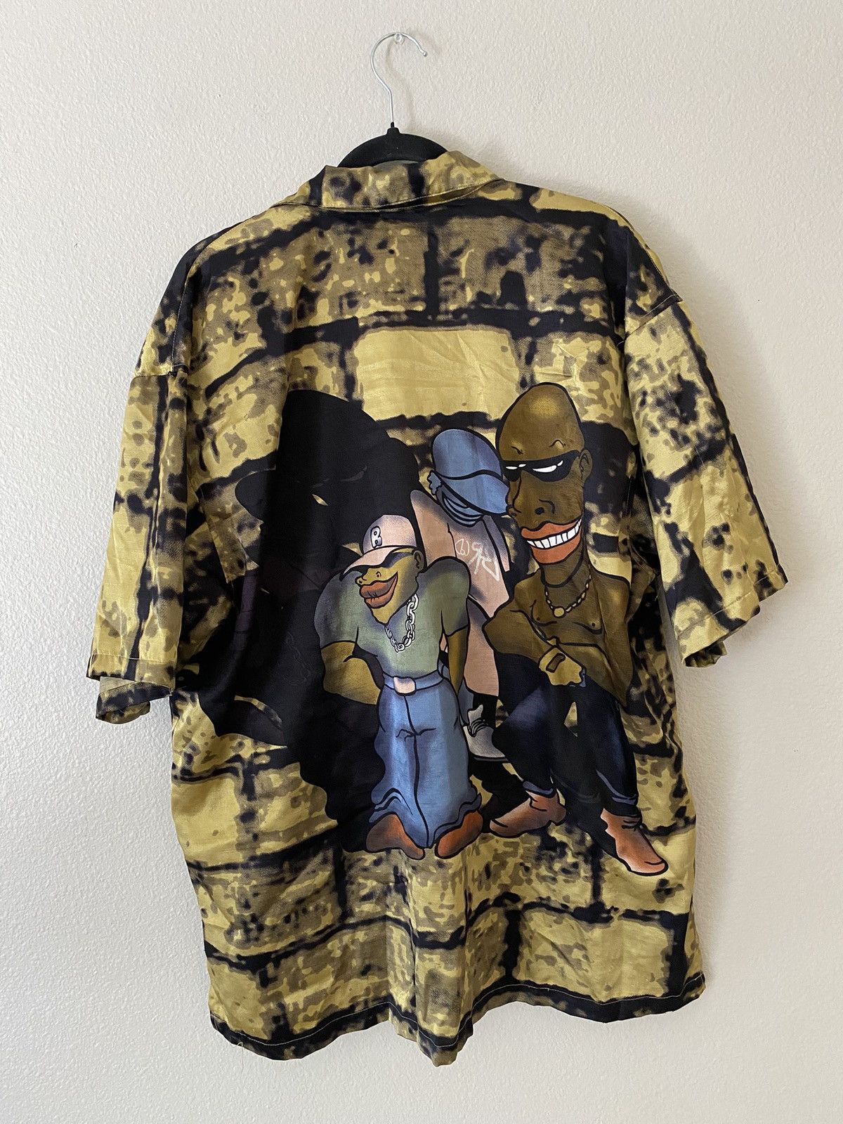 Other Homies Cartoon Style Characters Button Up Shirt Size US XXL / EU 58 / 5 - 5 Thumbnail