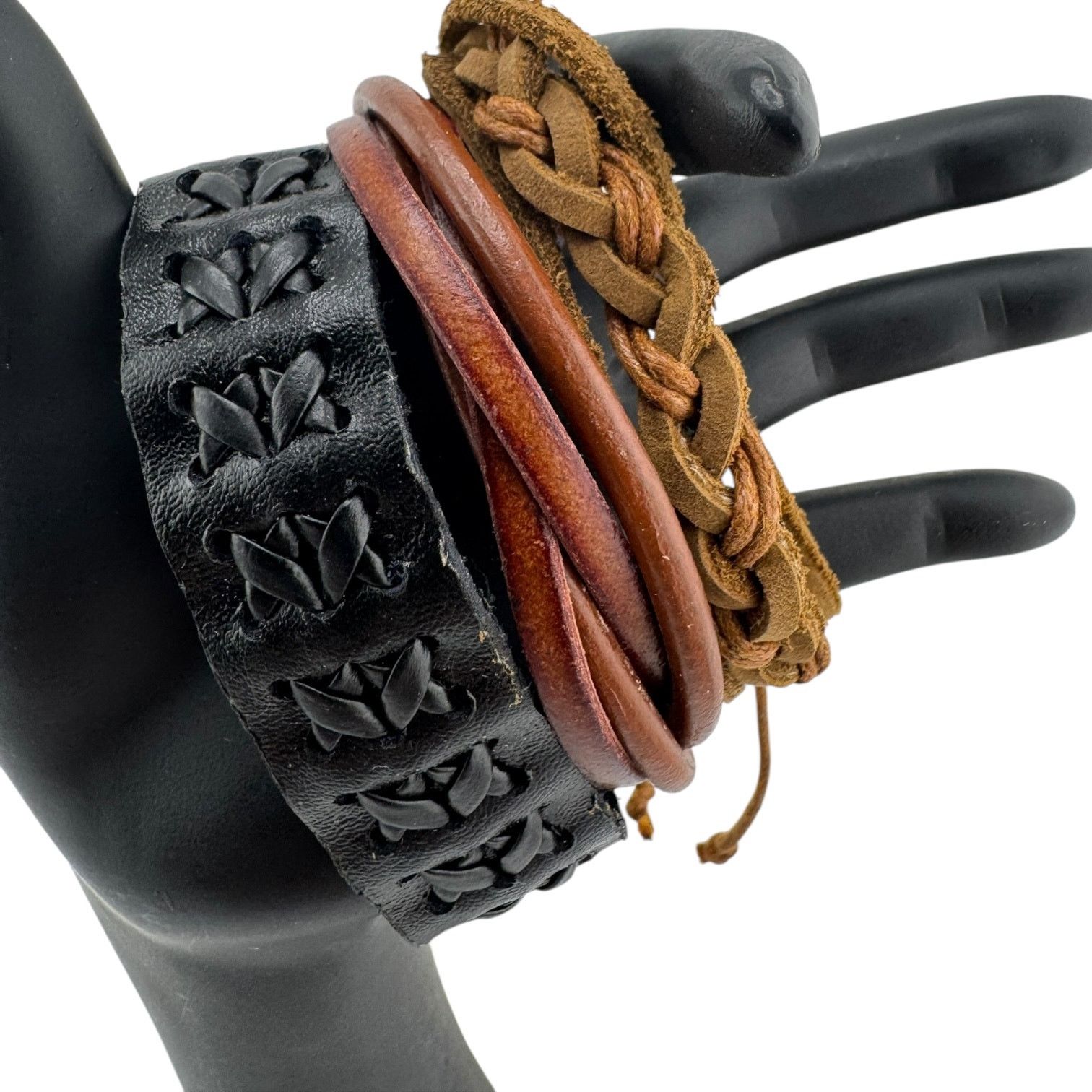 Other Maverick's Medley: Leather Cuffs for Rebels & Rule-Benders Size ONE SIZE - 1 Thumbnail