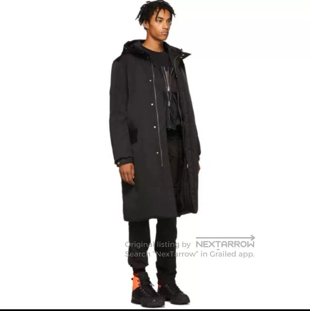 1017 ALYX 9SM alyx long down jacket with leather accents. Size US XL / EU 56 / 4 - 2 Thumbnail