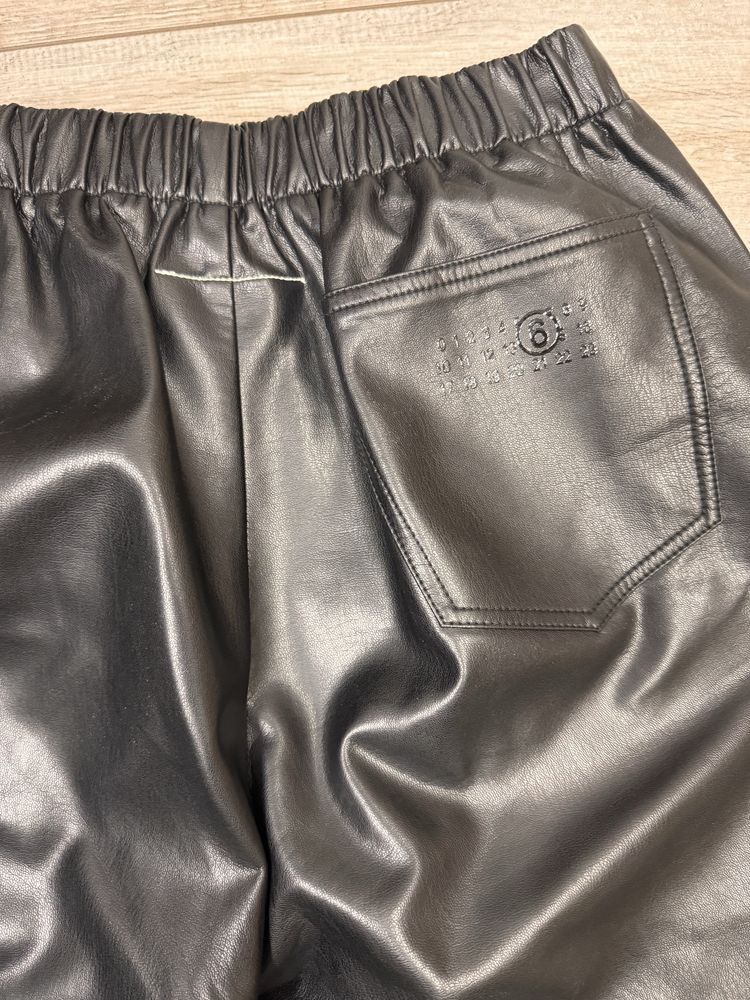 Maison Margiela MM6 Maison Margiela Leather Pants Size 26" / US 2 / IT 38 - 5 Thumbnail