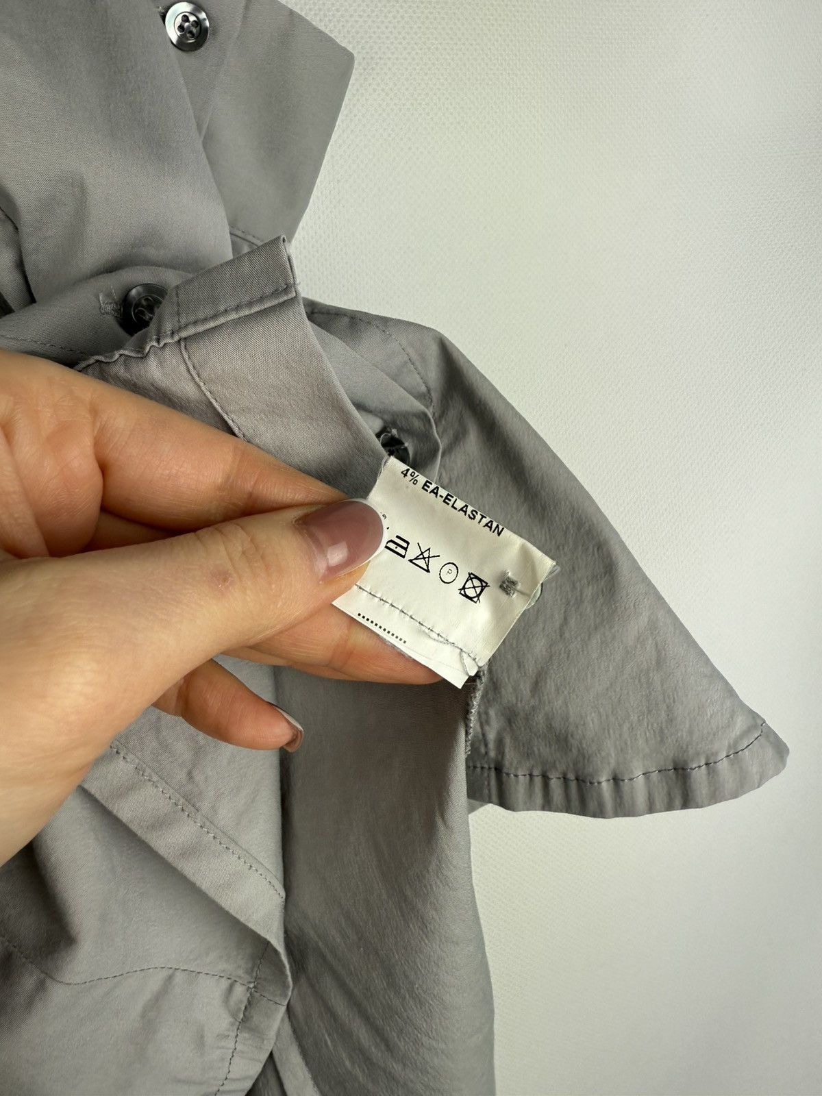 Masnada Masnada Avant-garde Off The Shoulder Button Up Shirt Top Size M / US 6-8 / IT 42-44 - 14 Thumbnail