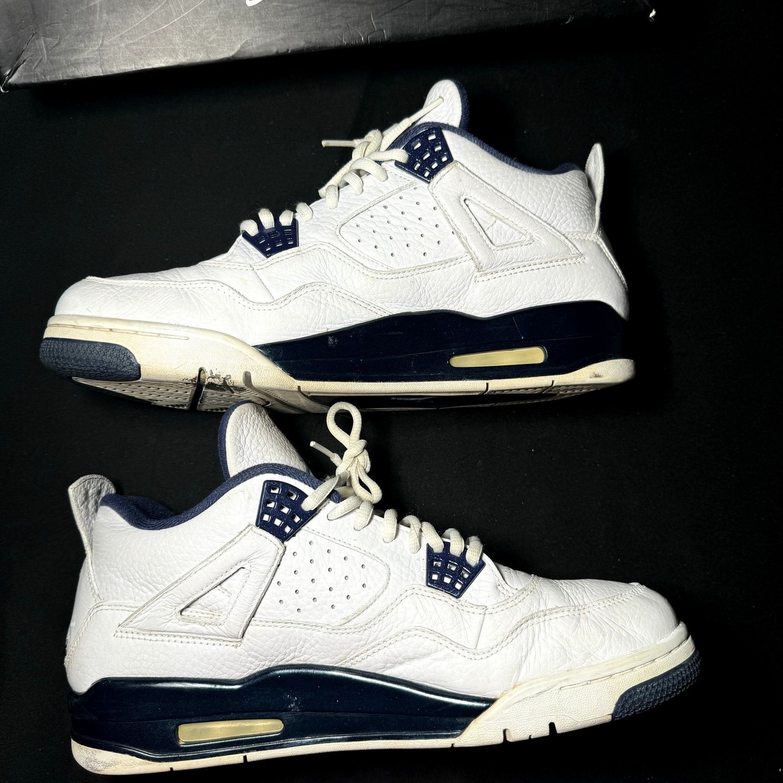 Jordan Brand × Nike Size 11.5 - Nike Air Jordan 4 Retro LS Columbia Men's Shoes Size US 11.5 / EU 44-45 - 2 Thumbnail