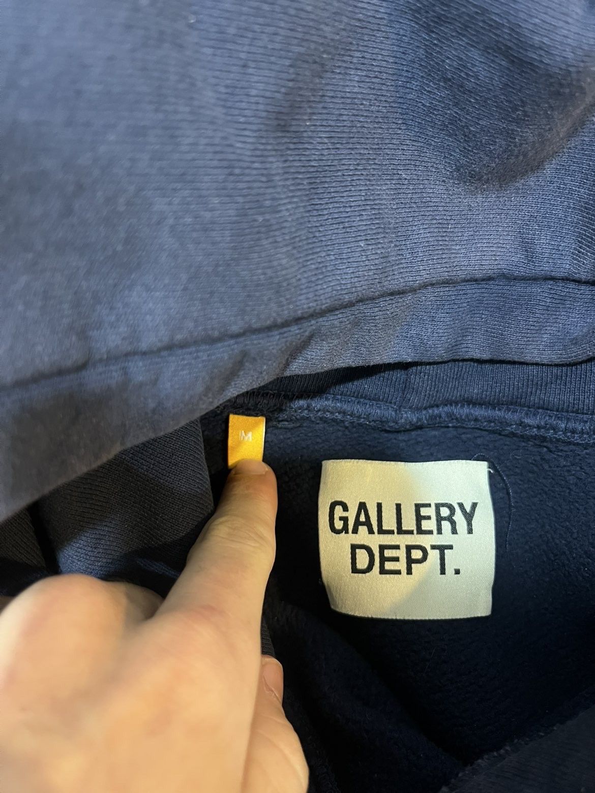 Gallery Dept. Gallery dept blue paint splatter hoodie Size US M / EU 48-50 / 2 - 4 Thumbnail