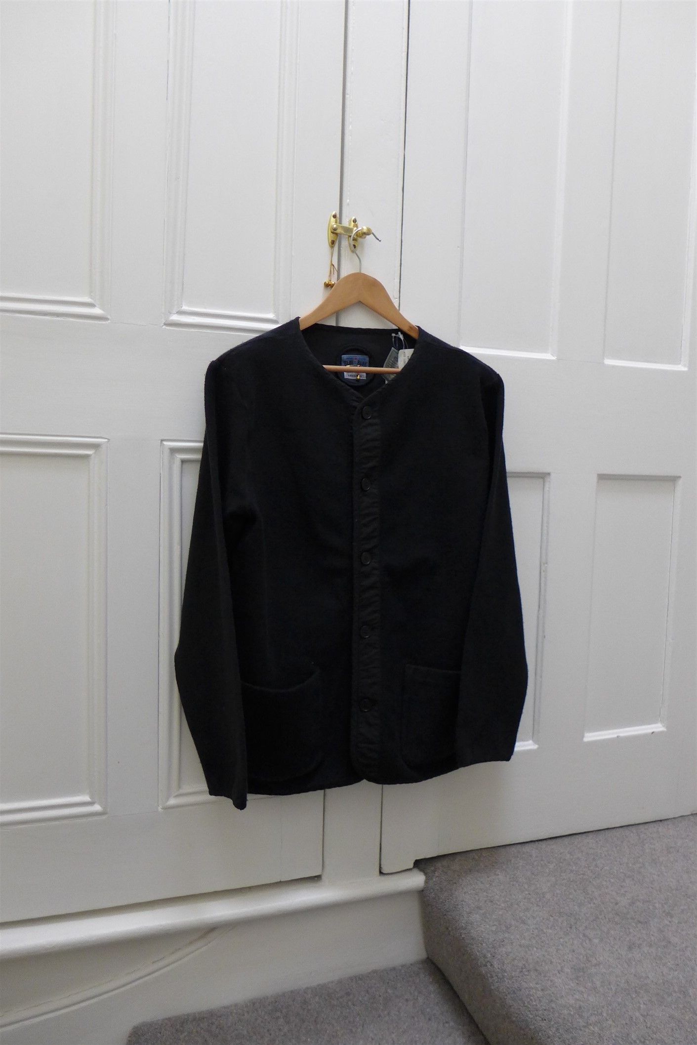 Blue Blue Japan Blue Blue Japan Liner Jacket - Black Cotton Jersey Size US M / EU 48-50 / 2 - 1 Thumbnail