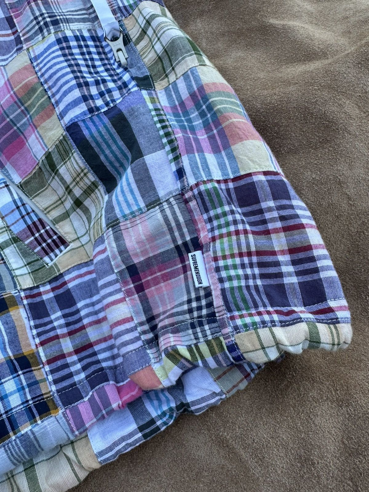 GOODENOUGH × Supreme Supreme Goodenough Patchwork Hooded Jacket Size US M / EU 48-50 / 2 - 11 Thumbnail