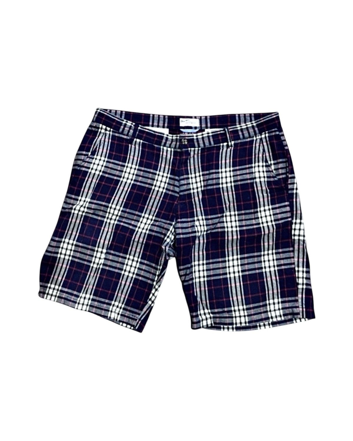 Gant Rugger Gant Rugger Checker Plaid Chino Shorts Burberry Styled Size US 33 - 1 Thumbnail