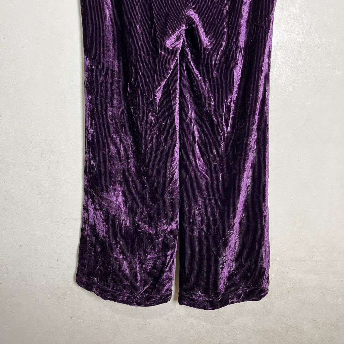 Dior Christian Dior by John Galliano F/W 2002 Velvet Wide Pants Size 25" / US 0 / IT 36 - 12 Thumbnail