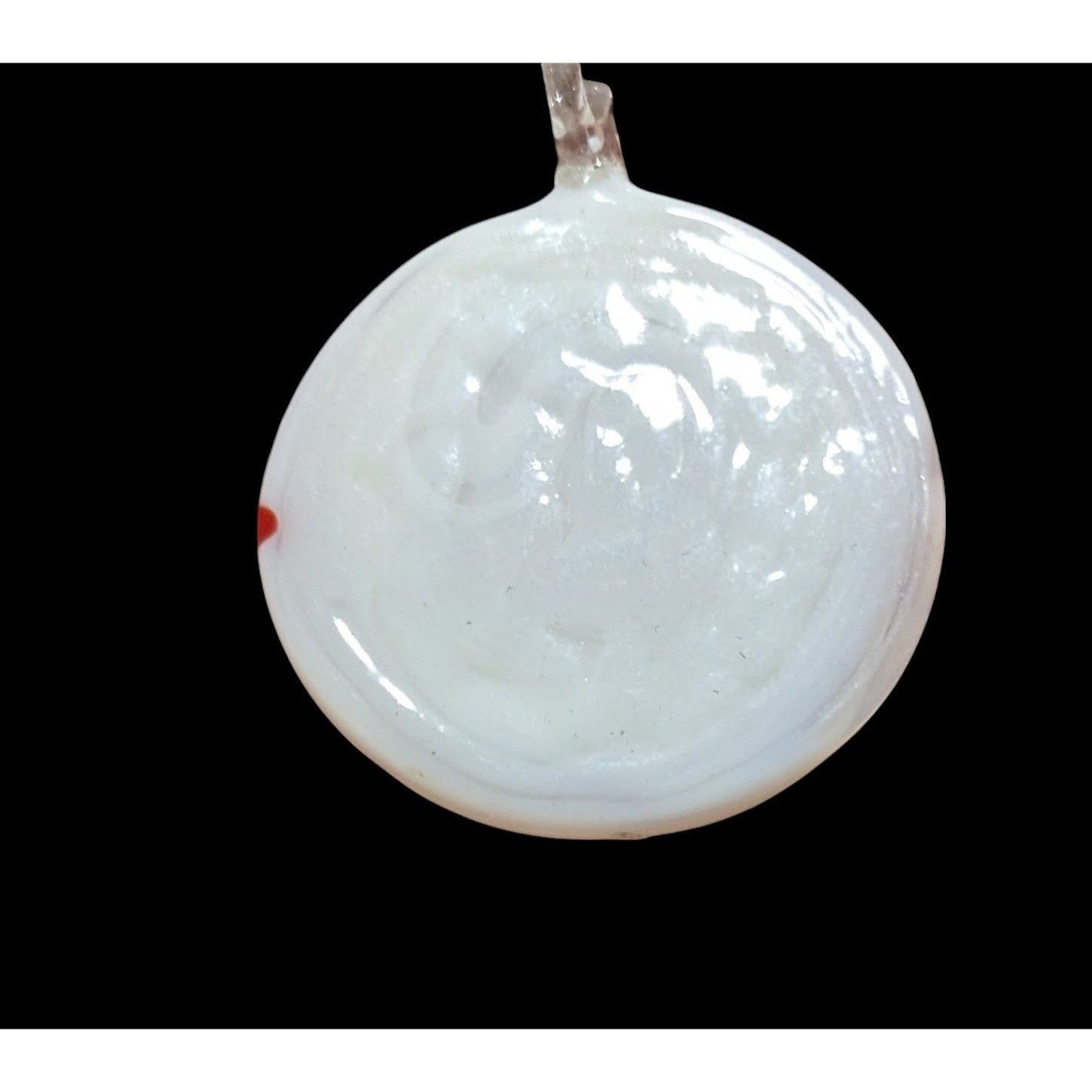 Other Floral Candycane Winter Glass Beaded Necklace Size ONE SIZE - 5 Thumbnail