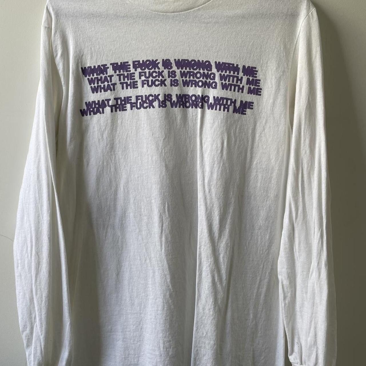 Other Stand Atlantic what the fuck is wrong with me long T-shirt Size S / US 4 / IT 40 - 1 Thumbnail