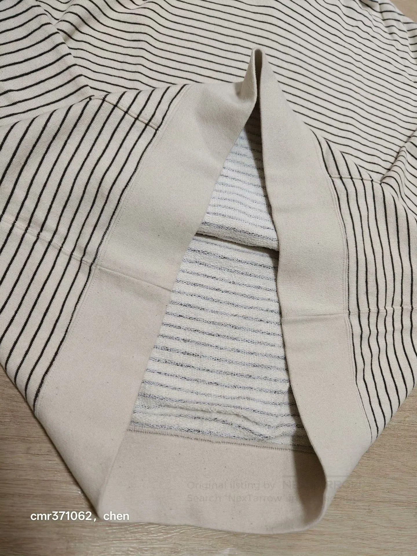 Visvim VISVIM 22SS BORDER JUMBO HOODIE P.O.. Size US L / EU 52-54 / 3 - 6 Thumbnail