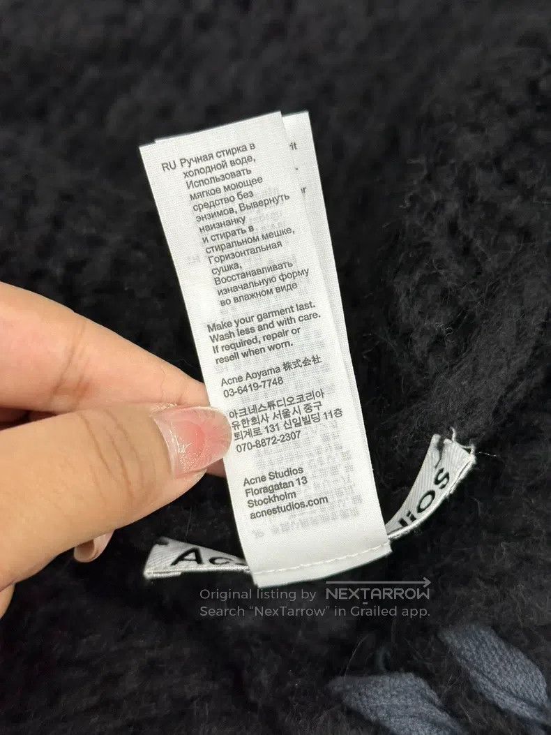 Acne Studios Acne Studios Fringed Knit Long Sleeve Cardigan Jacket Size XXS / US 00 / IT 34 - 7 Thumbnail