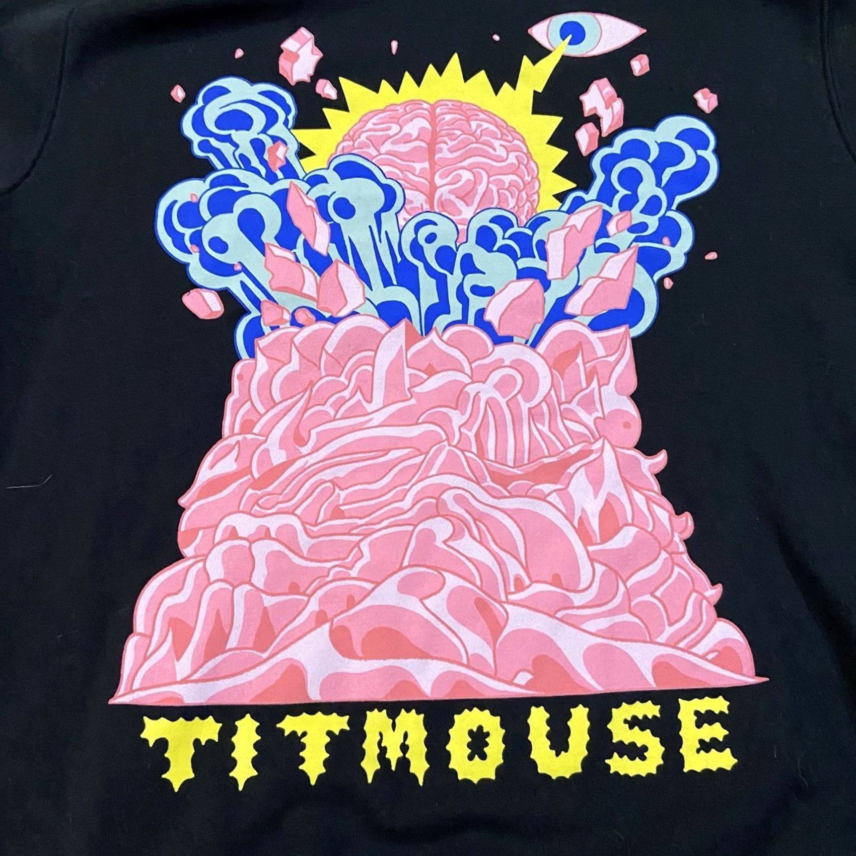 Vintage Titmouse Hoodie Men’s 2XL Staff Exclusive Animation Rick and Morty Black Zip Up Jacket Mens Baseball 2XL Size US XXL / EU 58 / 5 - 4 Thumbnail