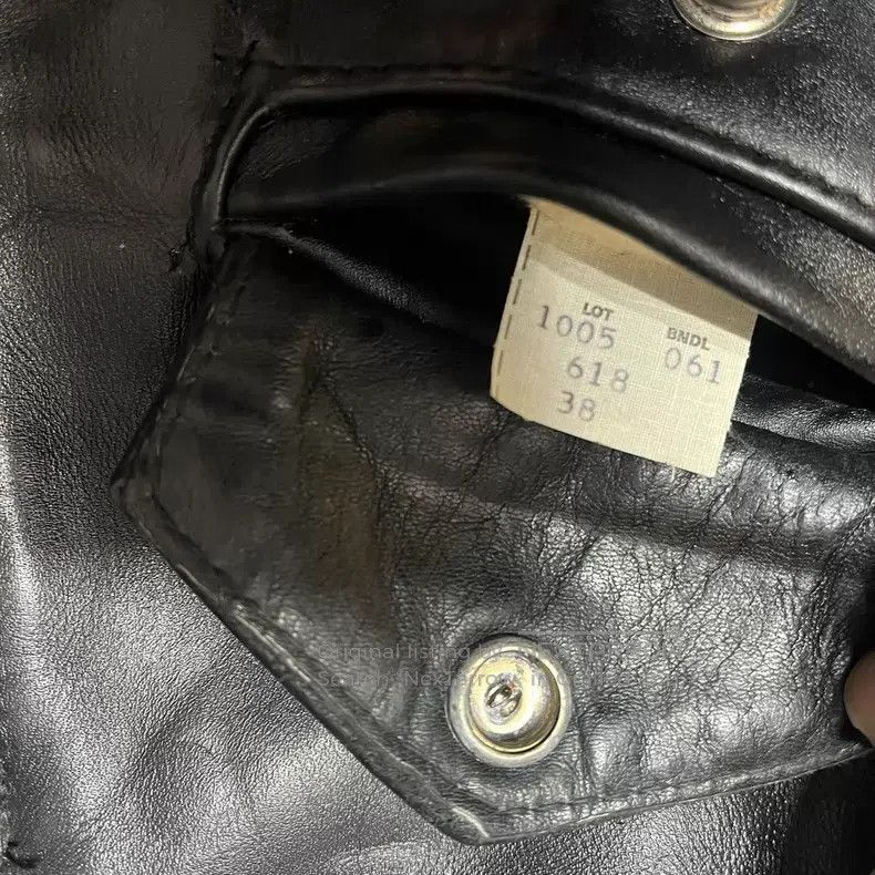 Schott Motorcycle leather jacket Size US XS / EU 42 / 0 - 8 Thumbnail